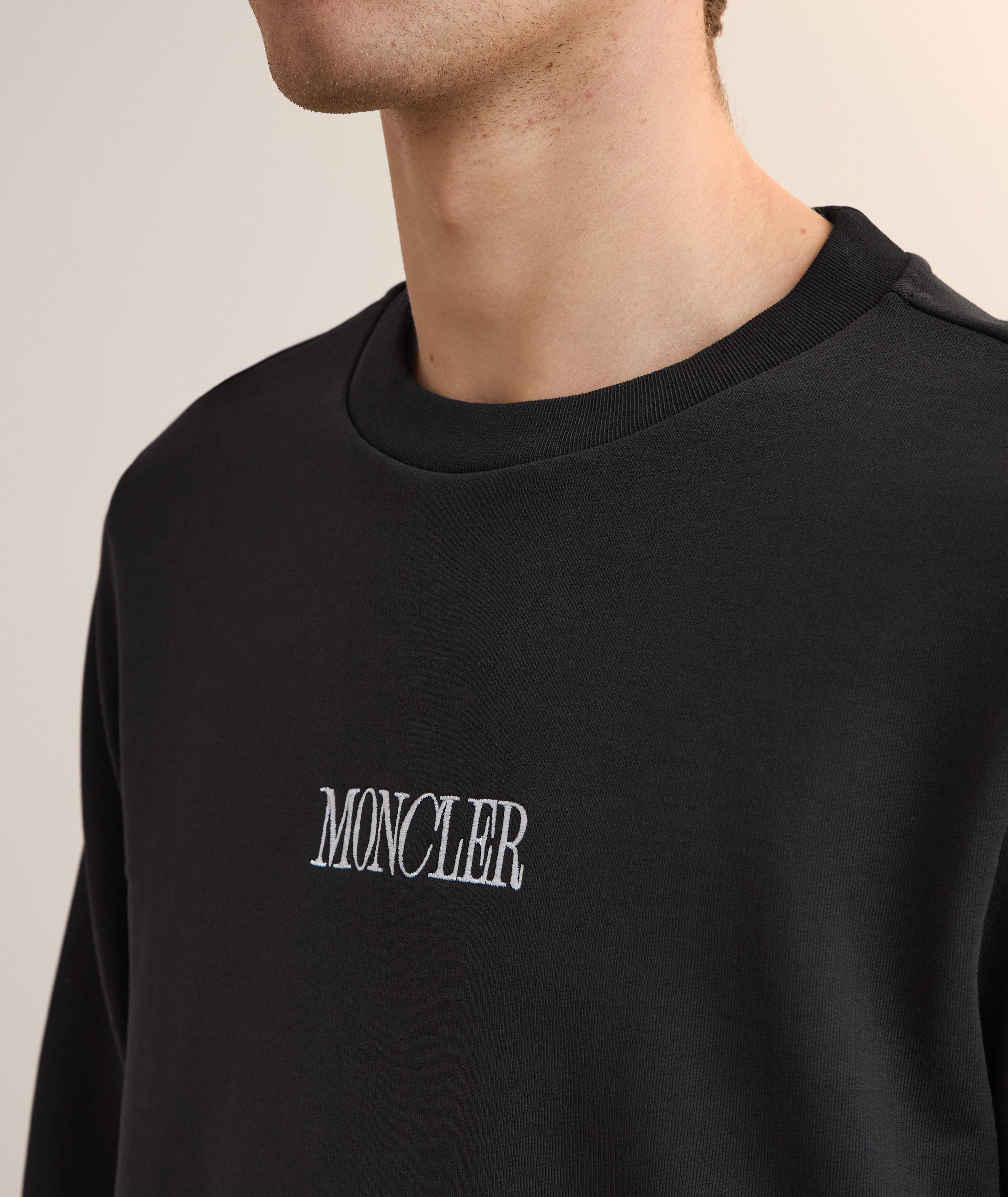 Italicized Logo Sweatshirt image 4