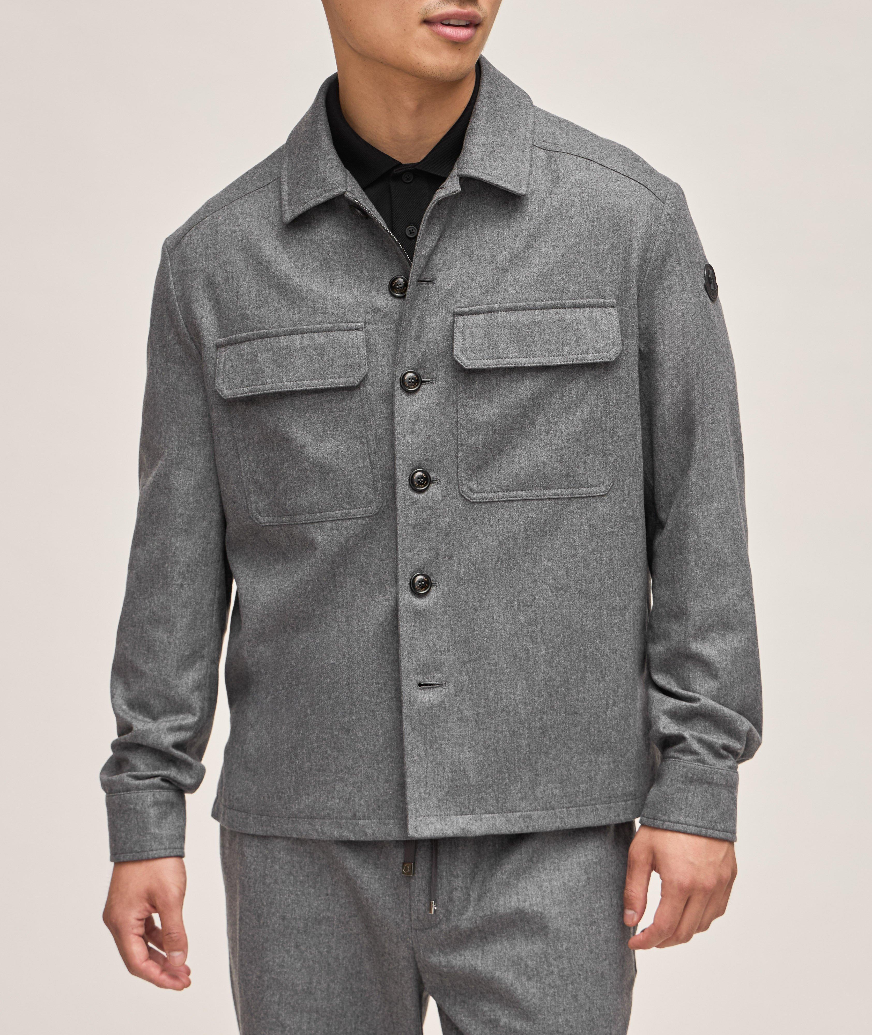 Cashmere-Blend Overshirt image 1