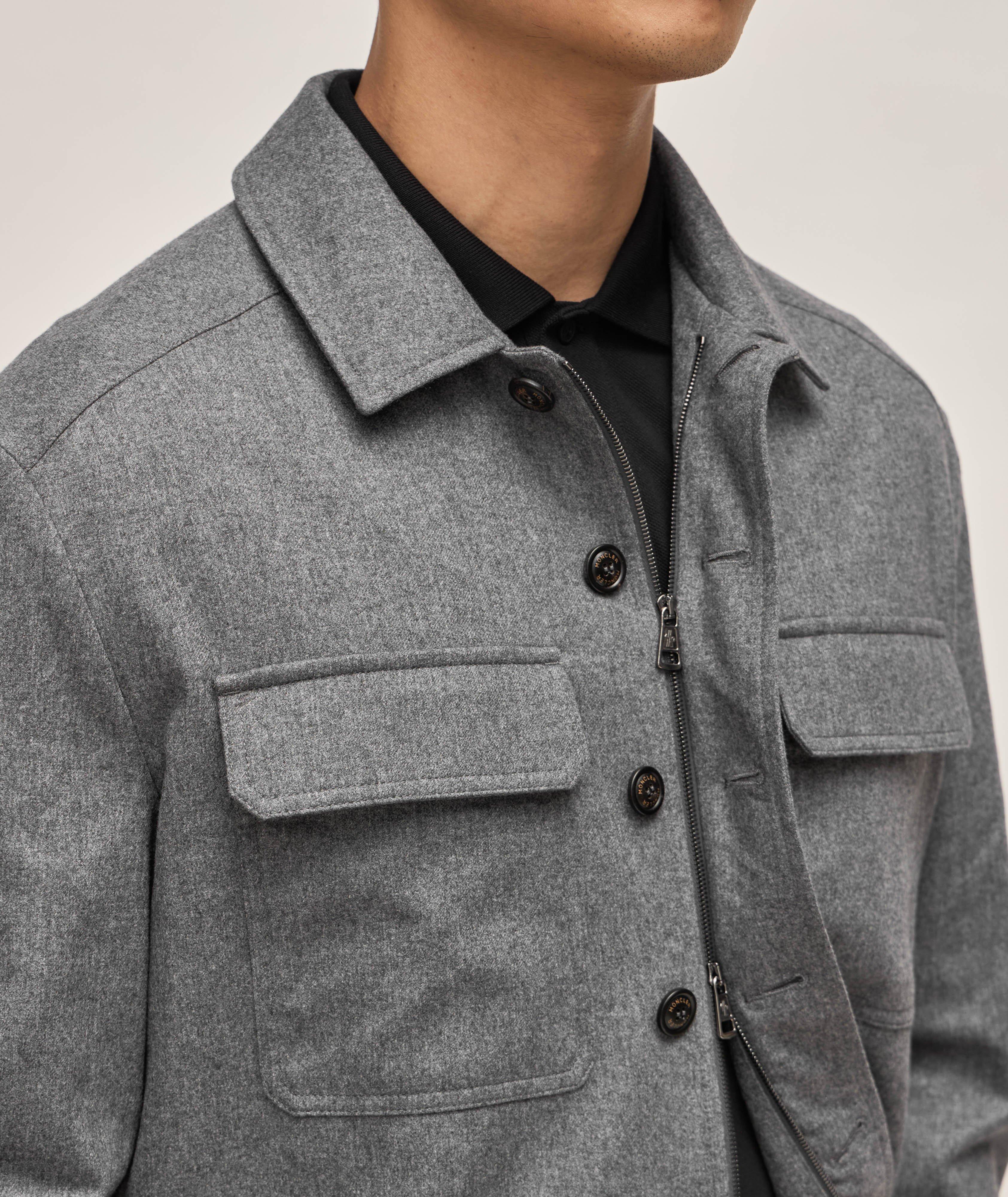 Cashmere-Blend Overshirt image 4