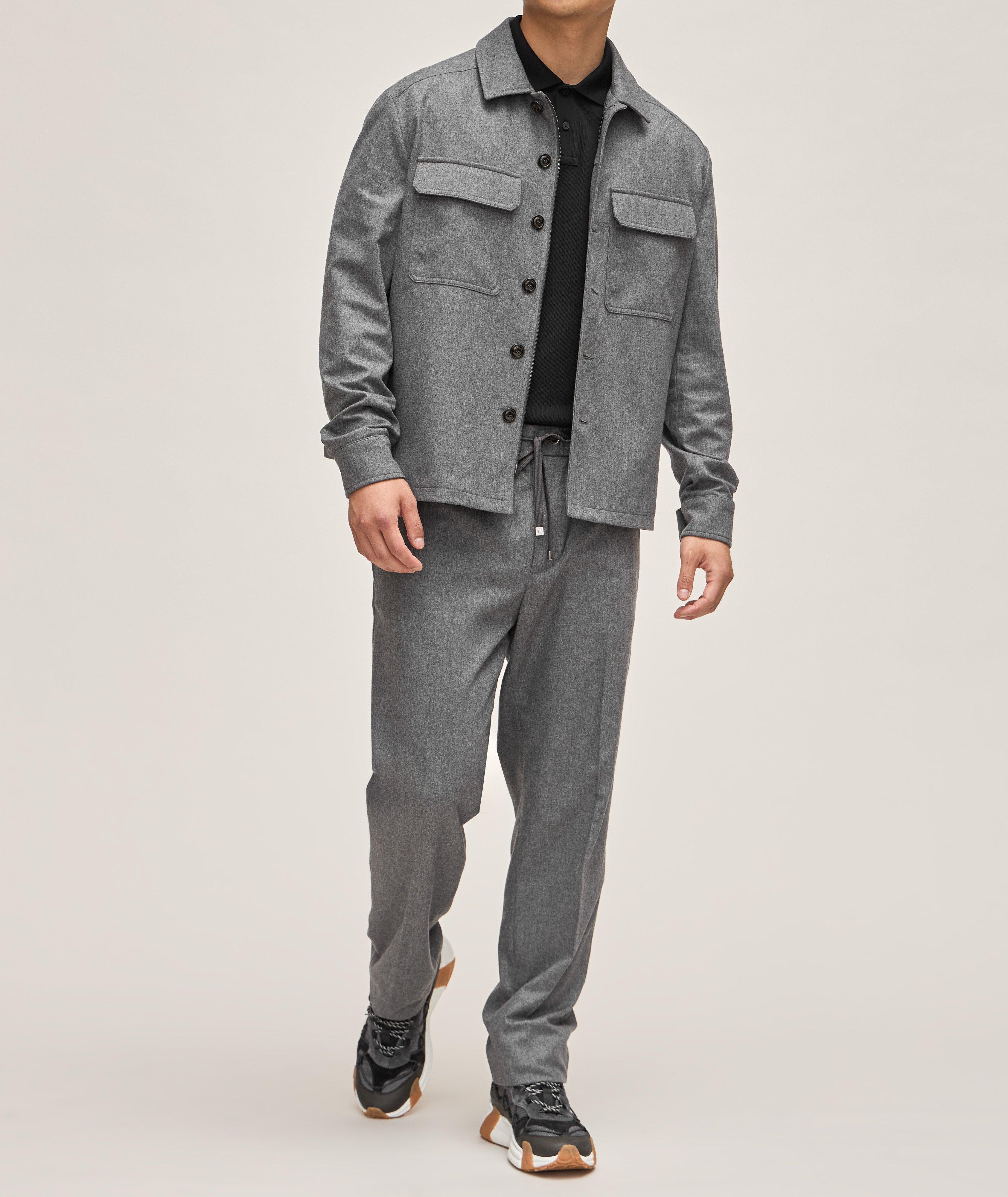 Cashmere-Blend Overshirt image 5