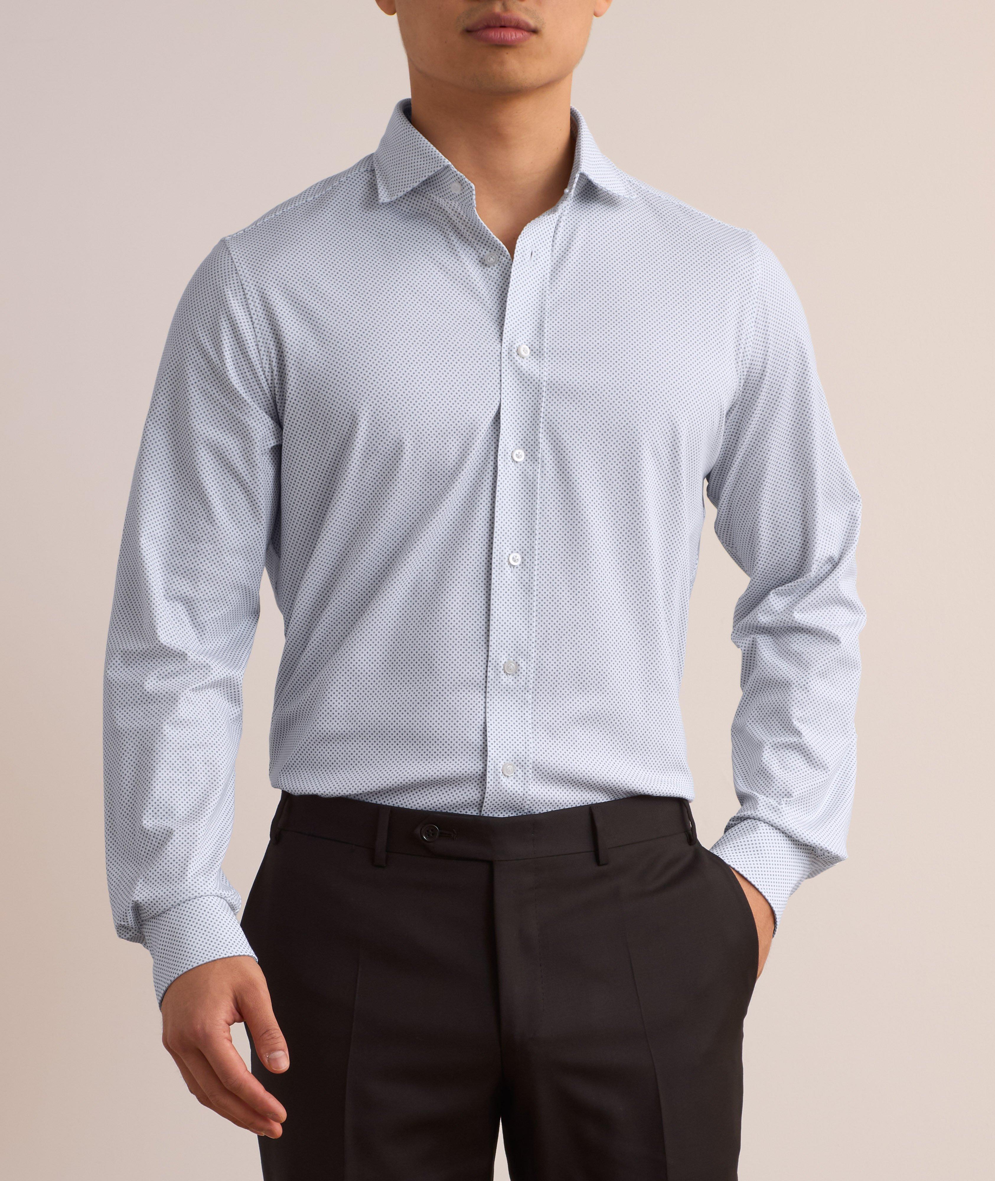 Chemise Byron en tissu extensible 4Flex à motif image 1