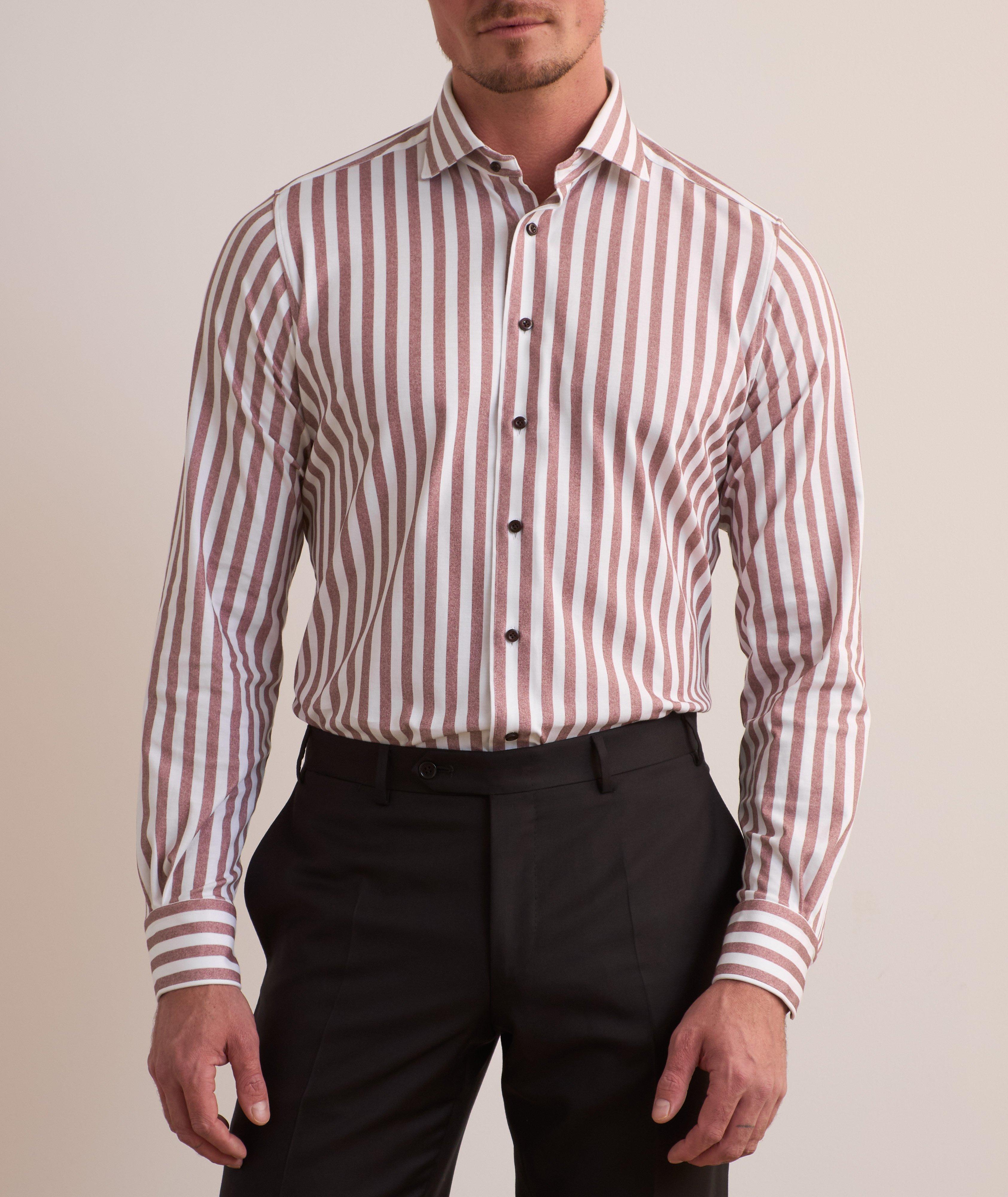 Byron Bengal Stripe 4-Flex Dress Shirt image 1