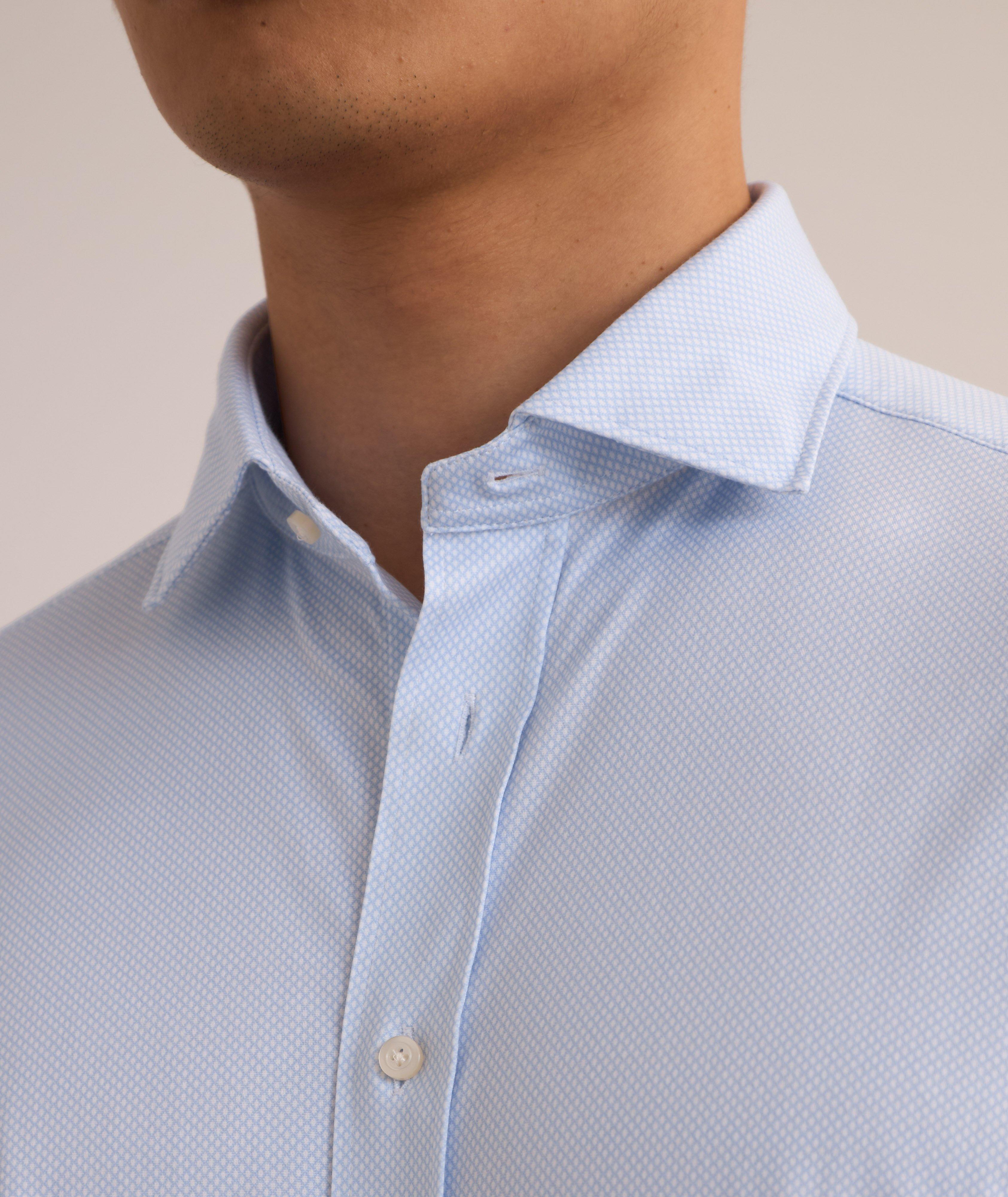 Byron Birdseye 4-Flex Dress Shirt image 3