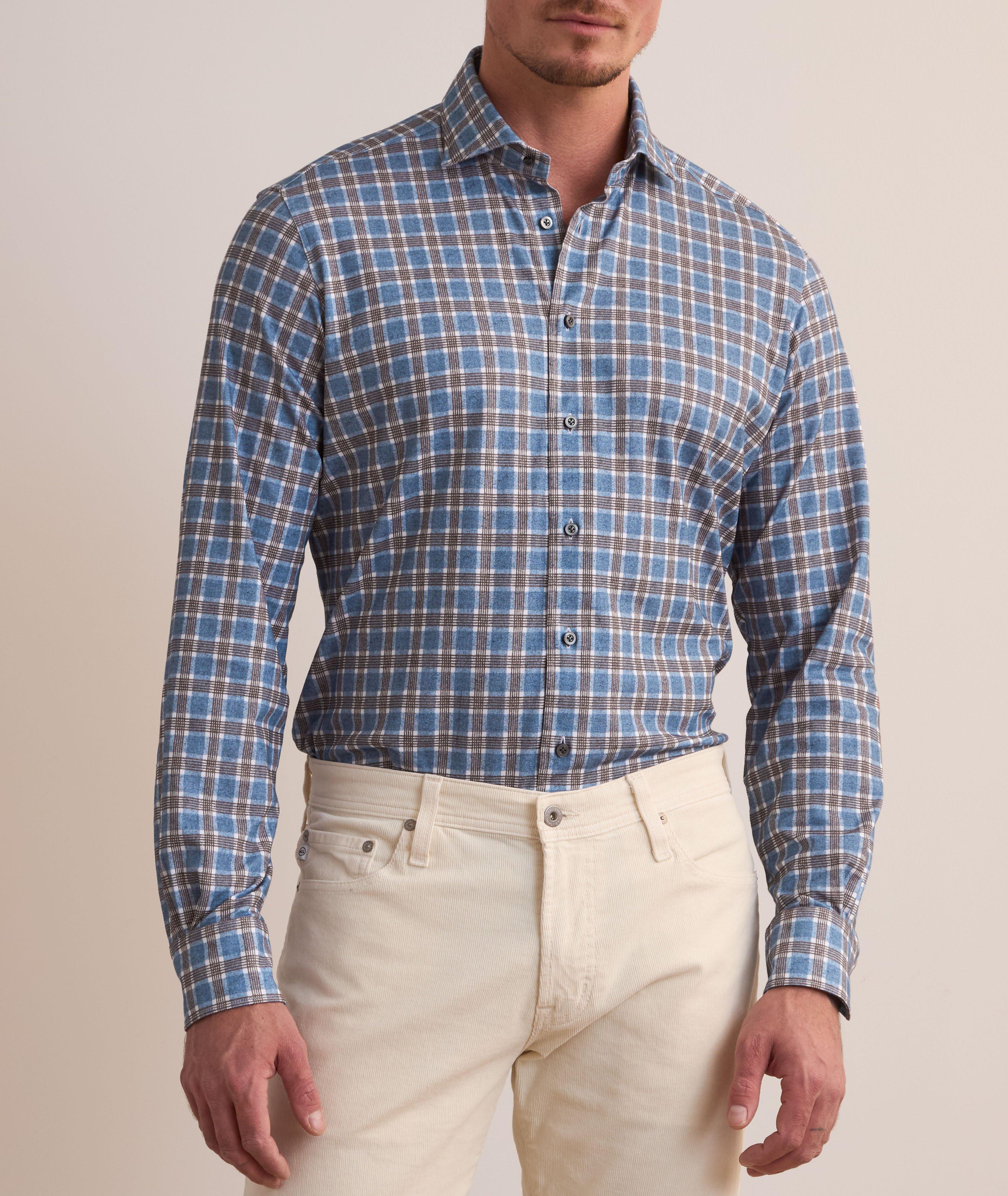 Byron Check 4-Flex Dress Shirt image 1