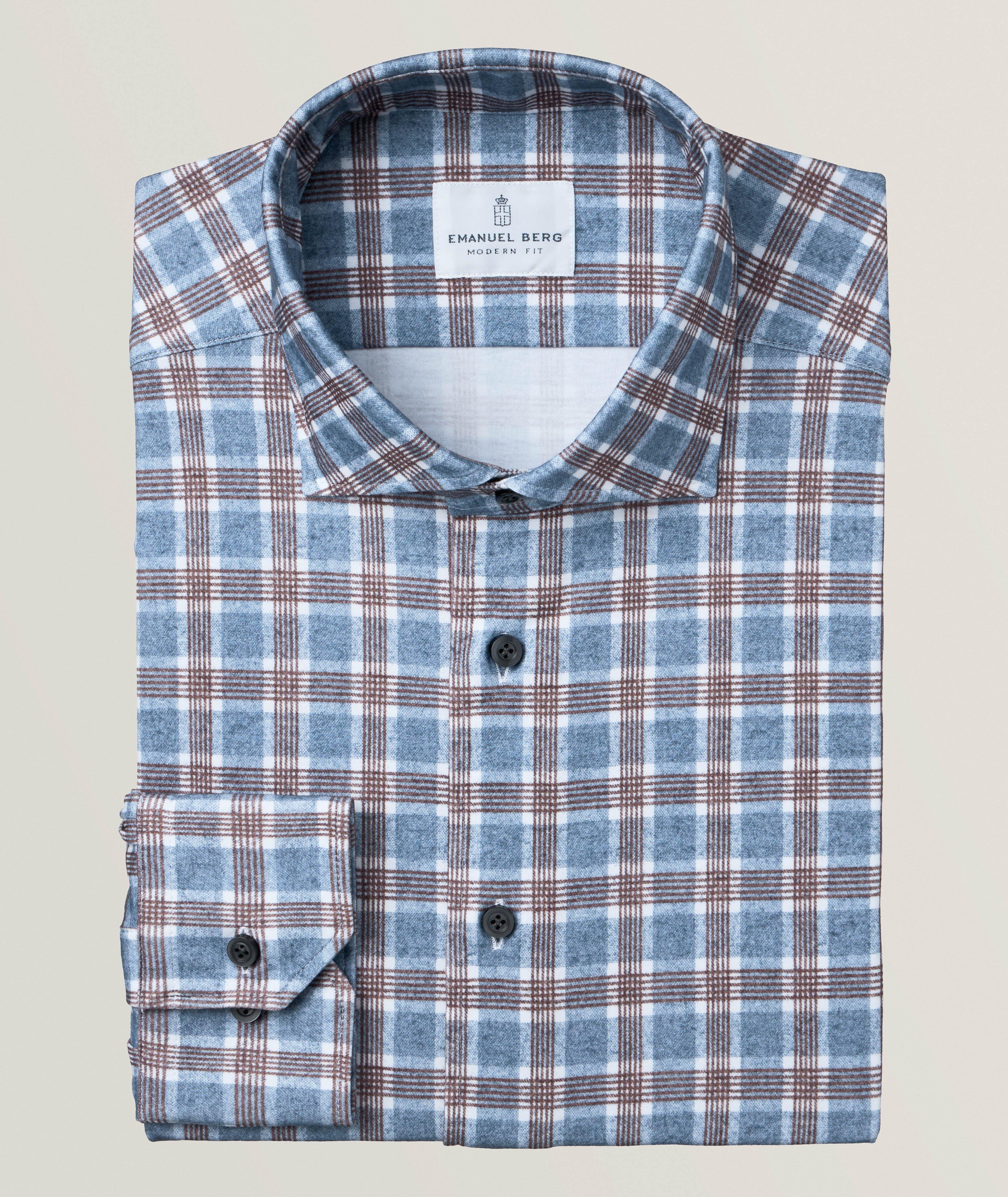 Byron Check 4-Flex Dress Shirt image 0