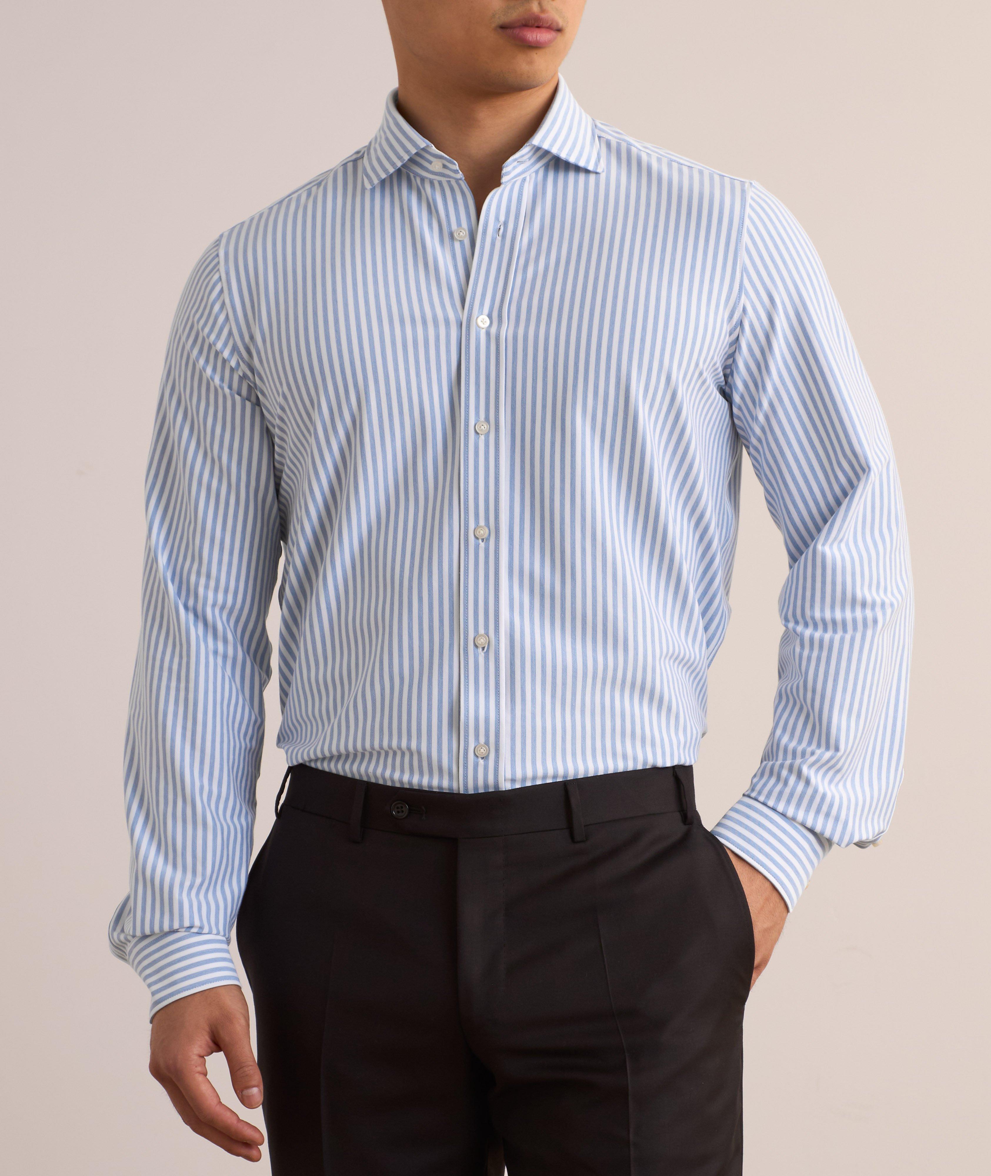 Byron Bengal Stripe 4-Flex Dress Shirt image 1