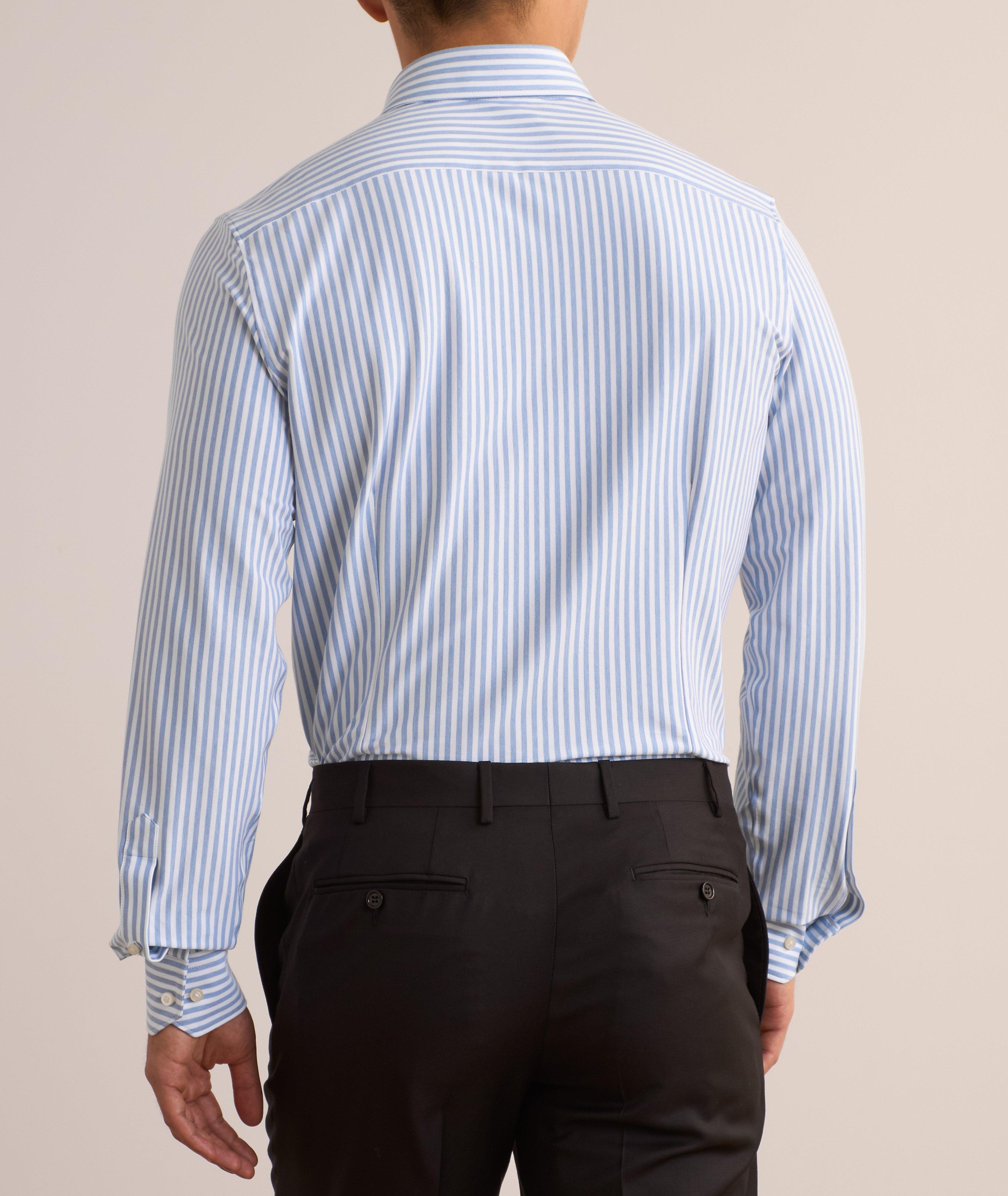 Byron Bengal Stripe 4-Flex Dress Shirt image 2