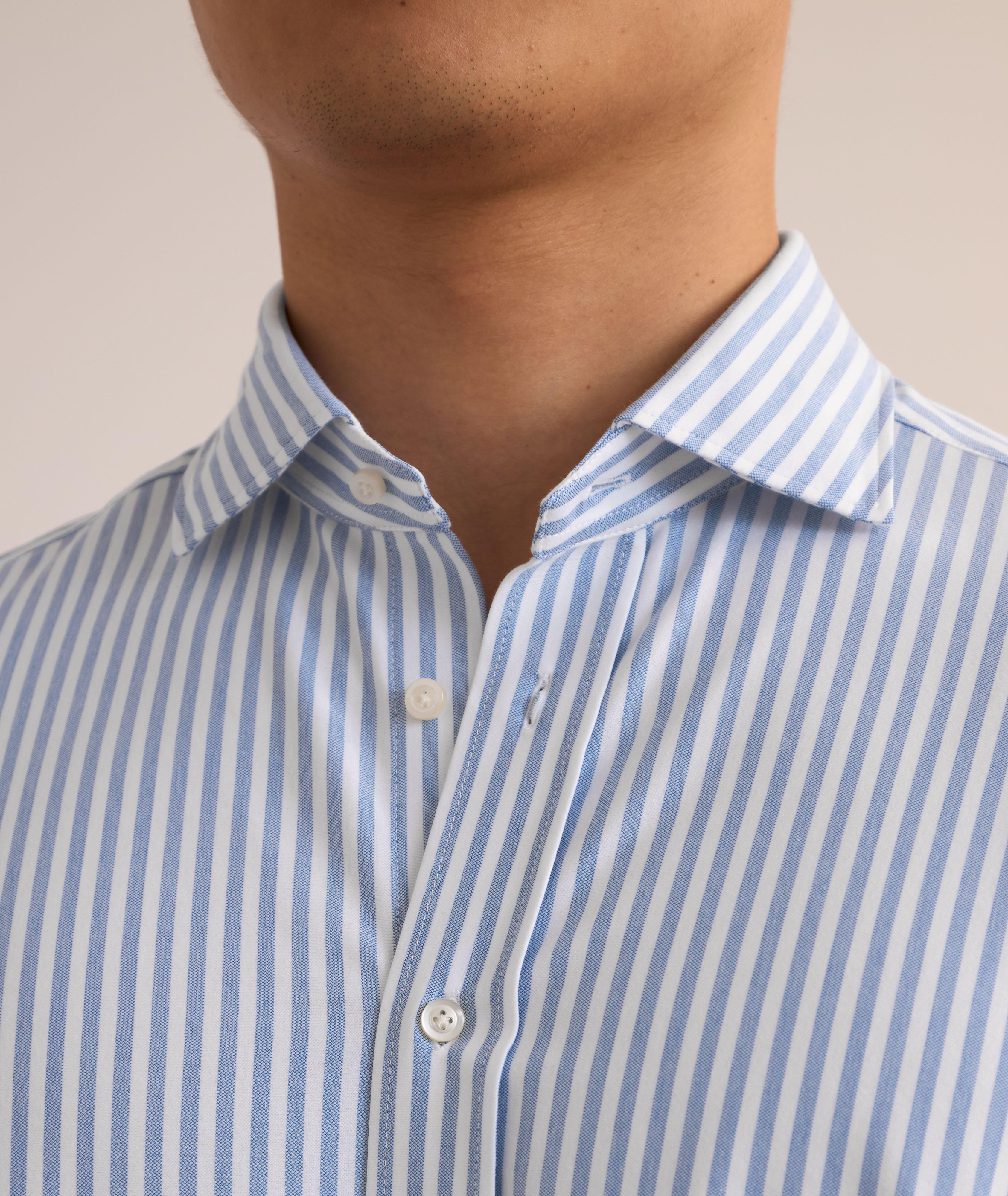 Byron Bengal Stripe 4-Flex Dress Shirt image 3
