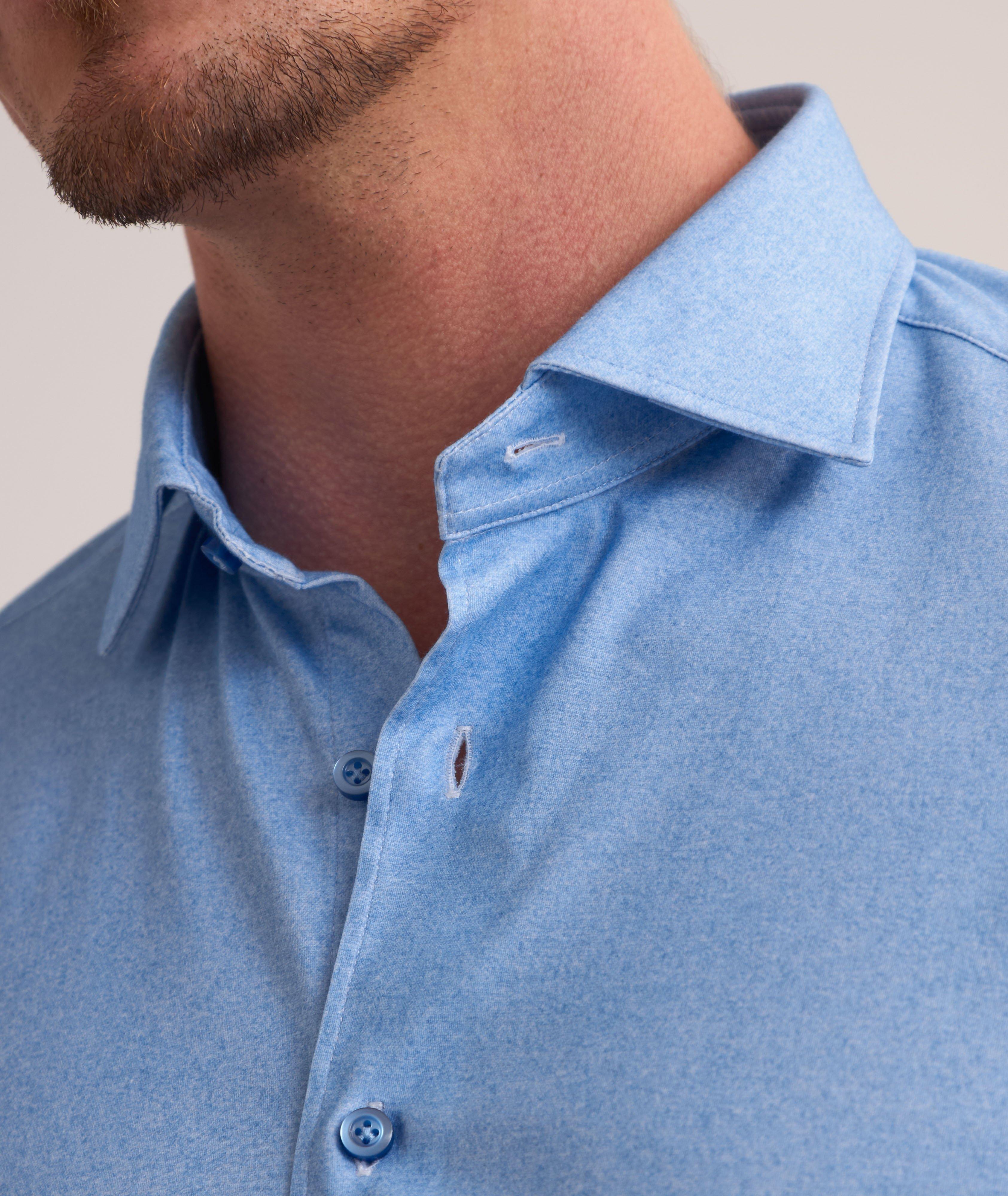 Byron Melange 4-Flex Dress Shirt image 3