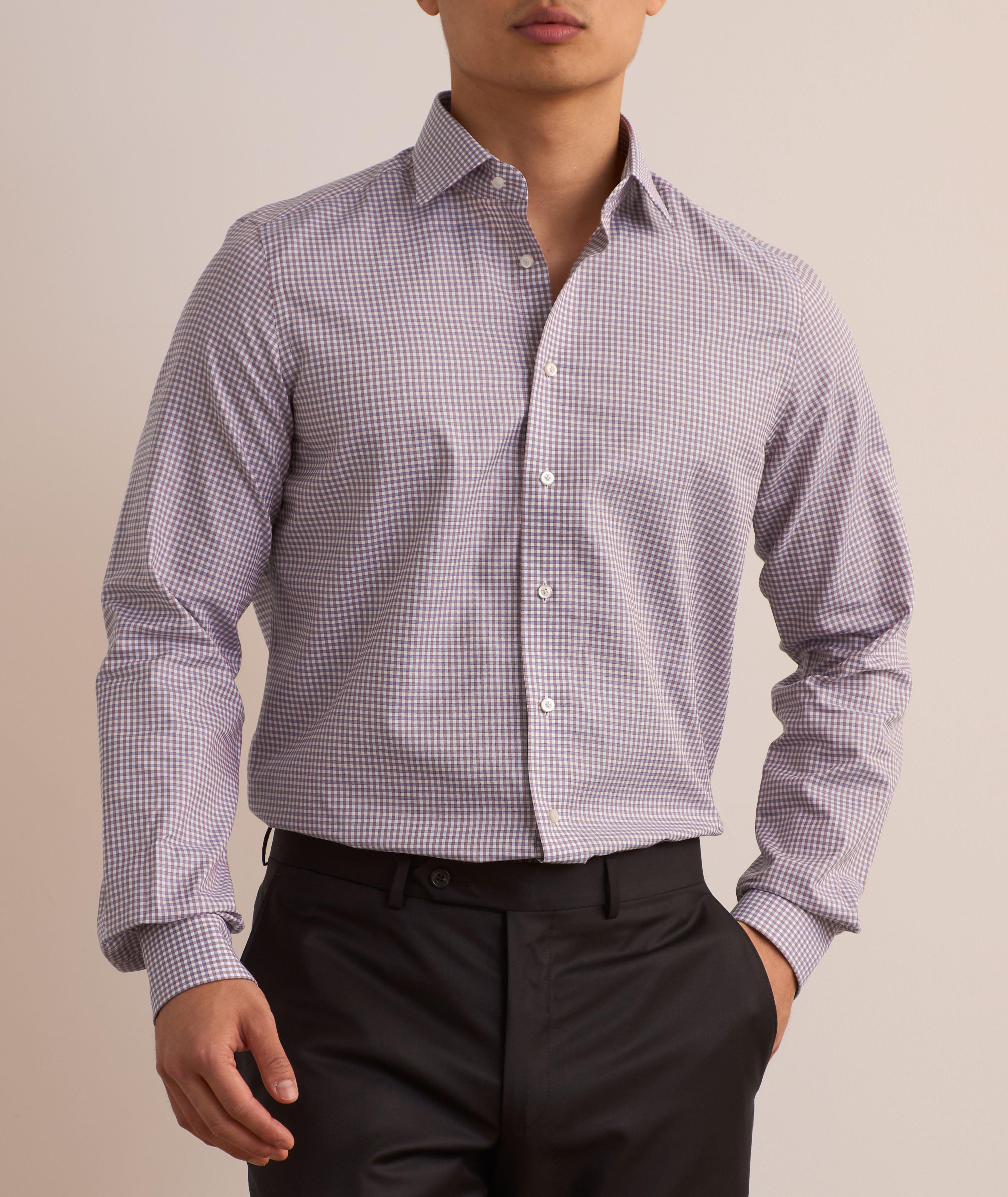 Crown Gingham Check Dress Shirt image 1