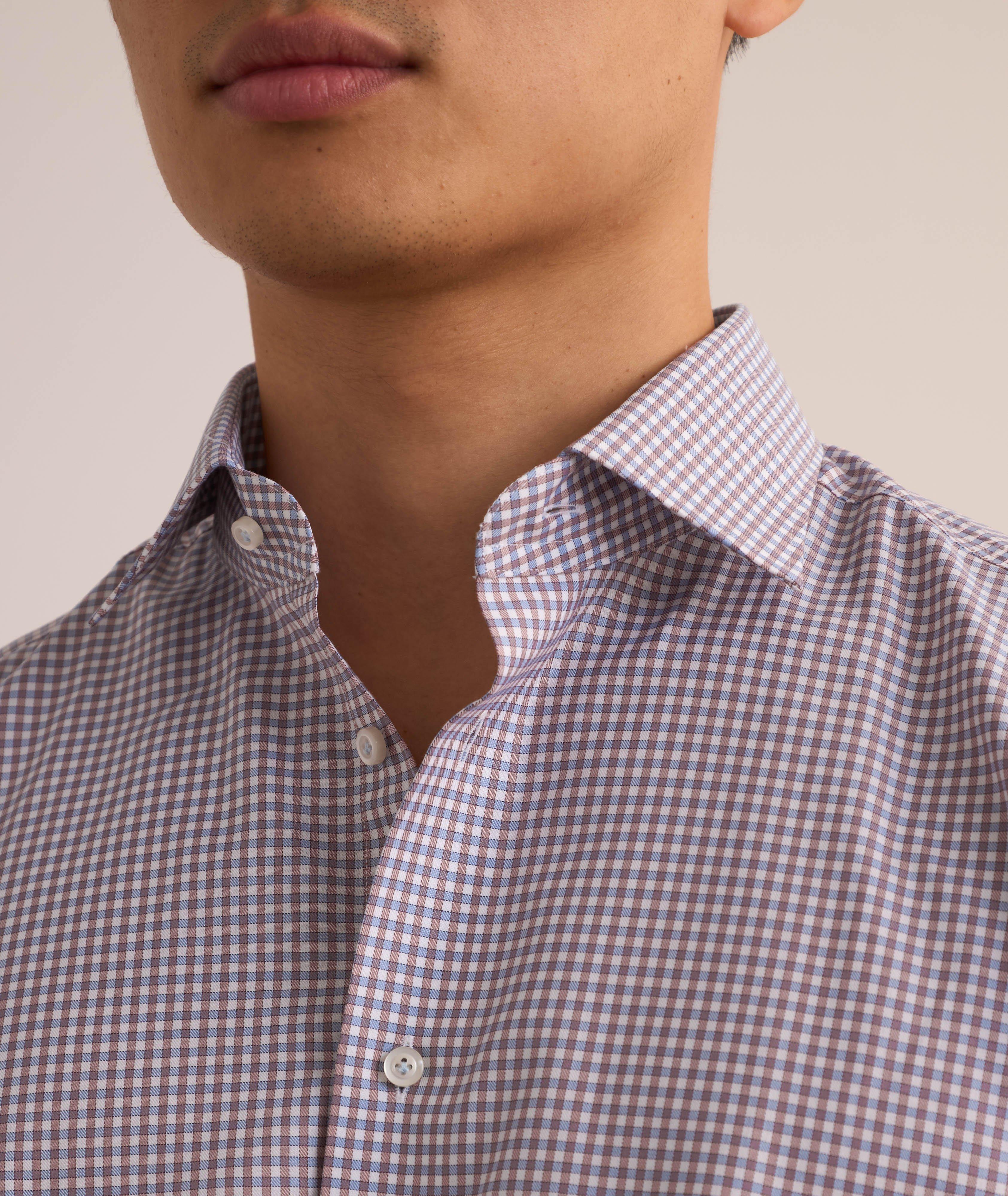 Crown Gingham Check Dress Shirt image 3