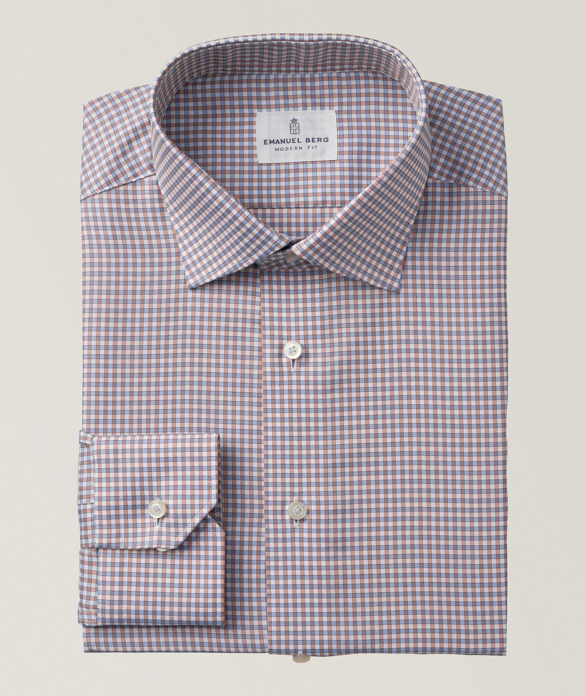 Crown Gingham Check Dress Shirt image 0