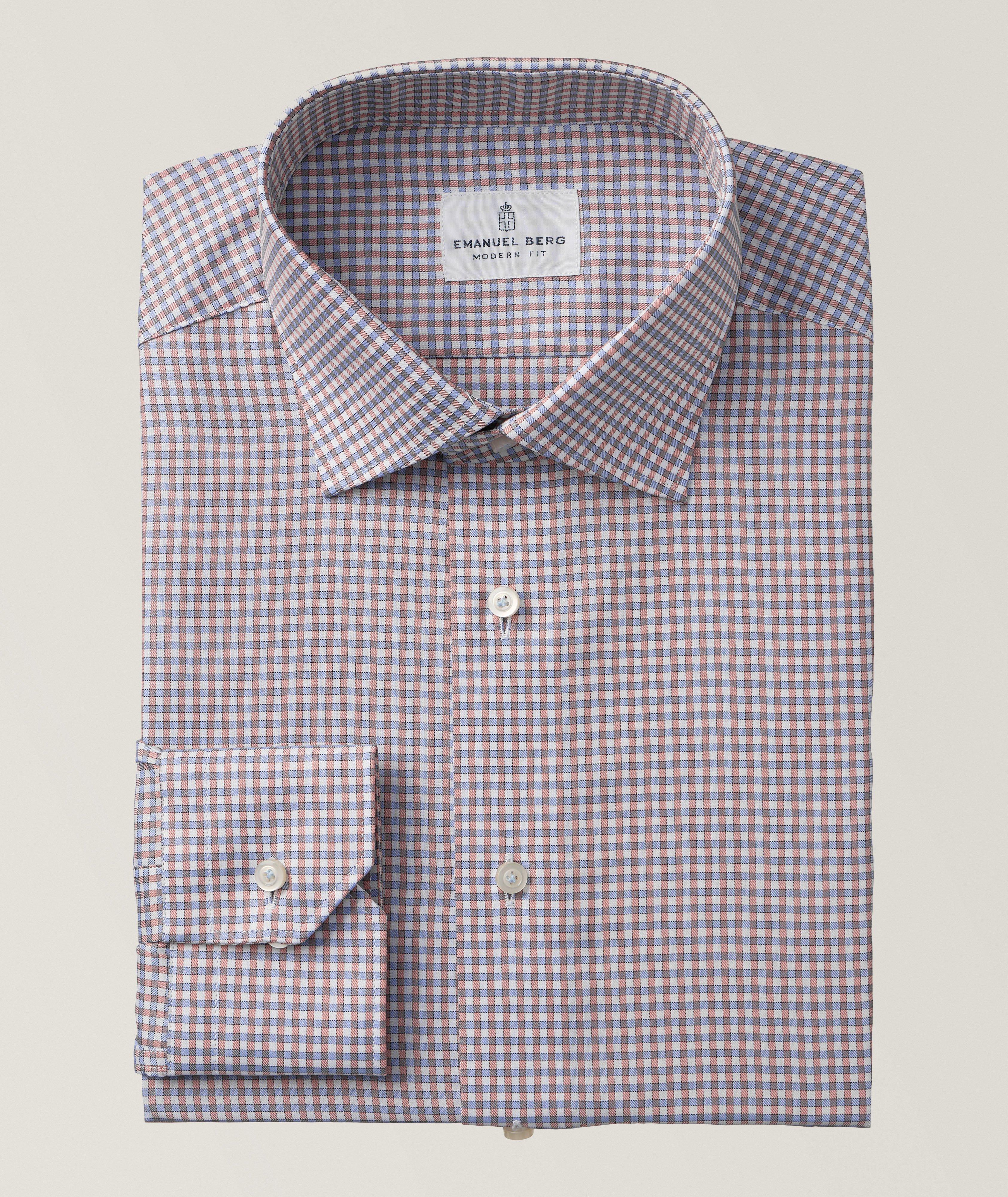 Crown Gingham Check Dress Shirt image 0