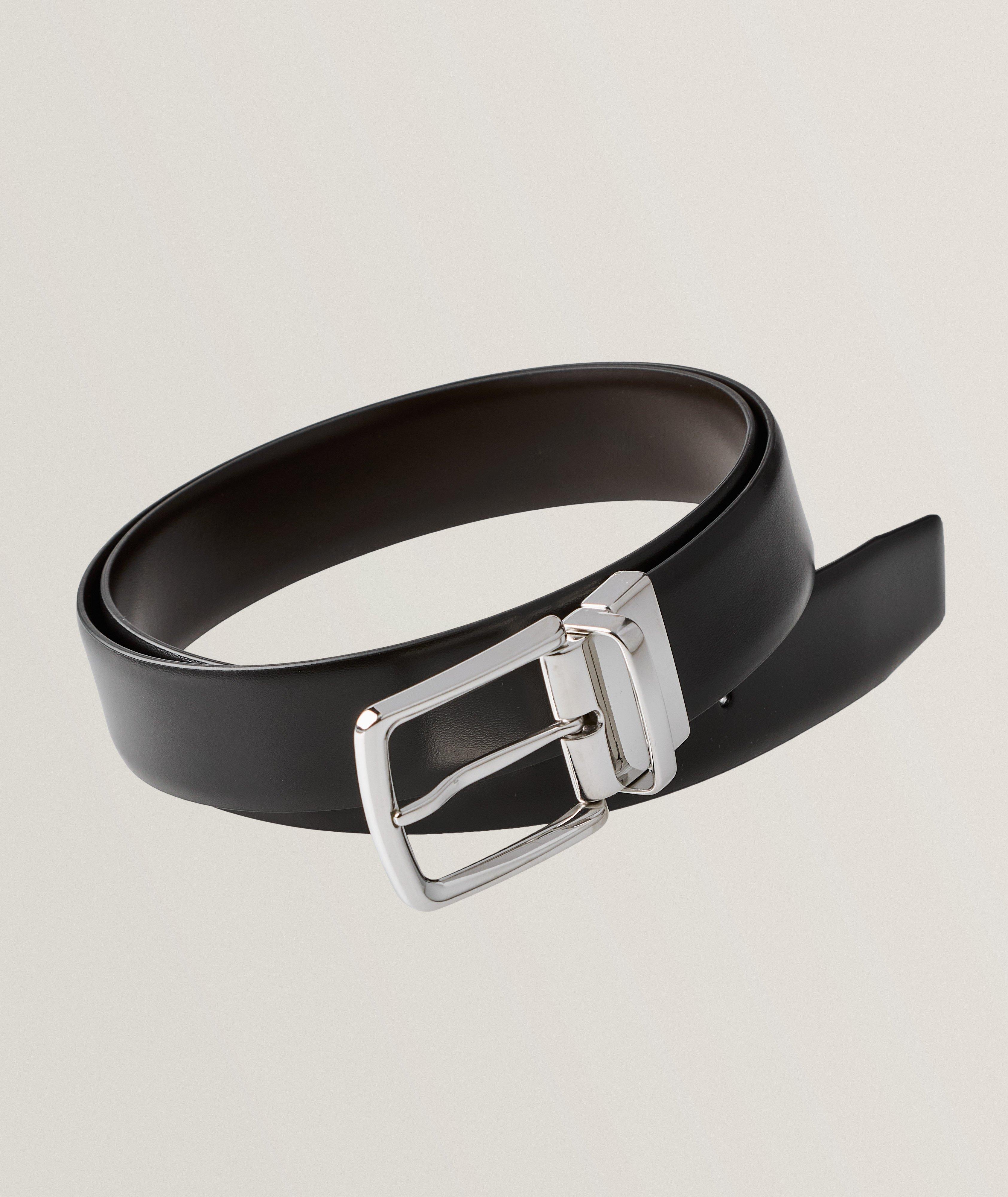 Reversible Smooth Calf Leather Belt image 0