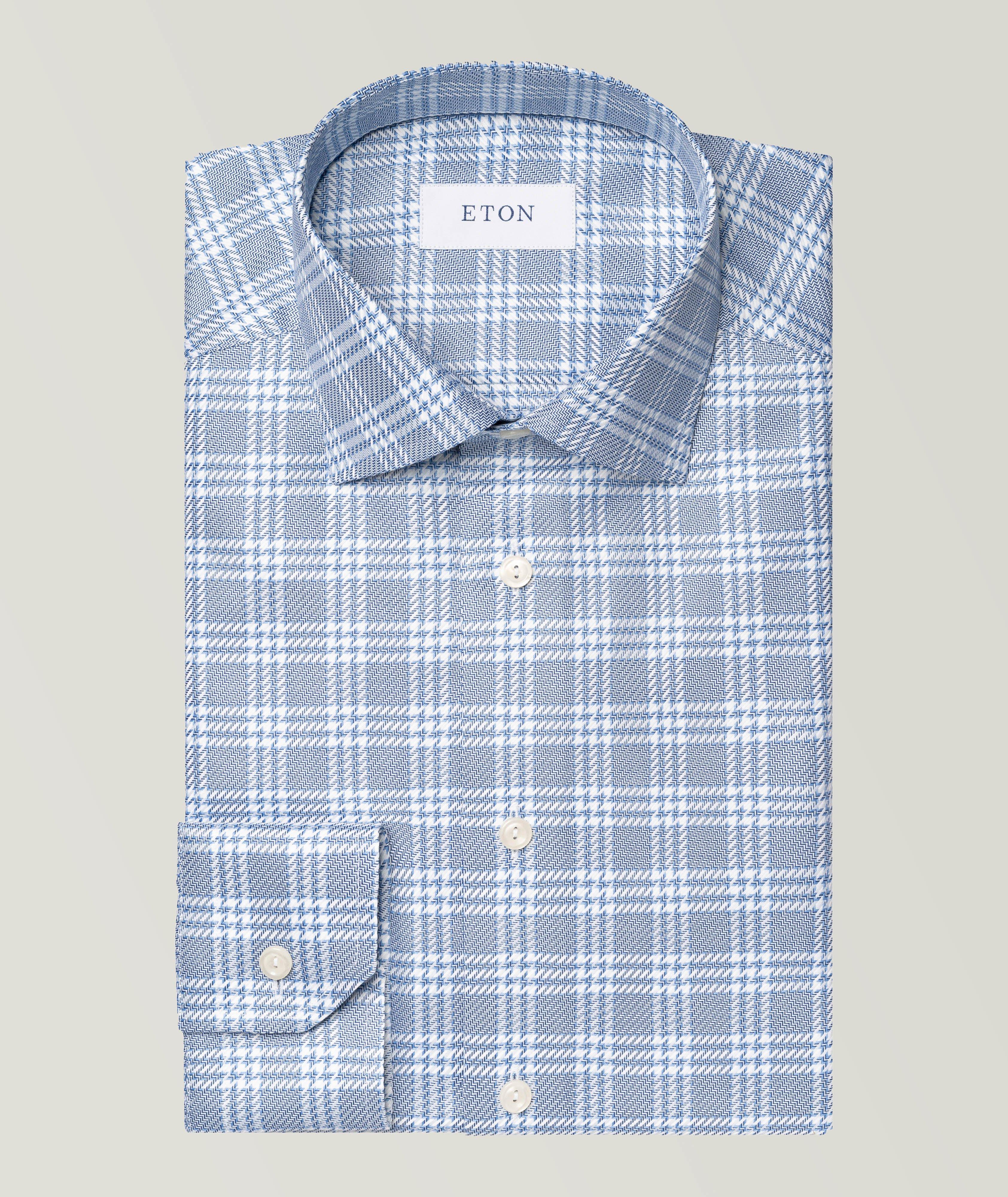 Chemise en twill King à motif quadrillé image 0