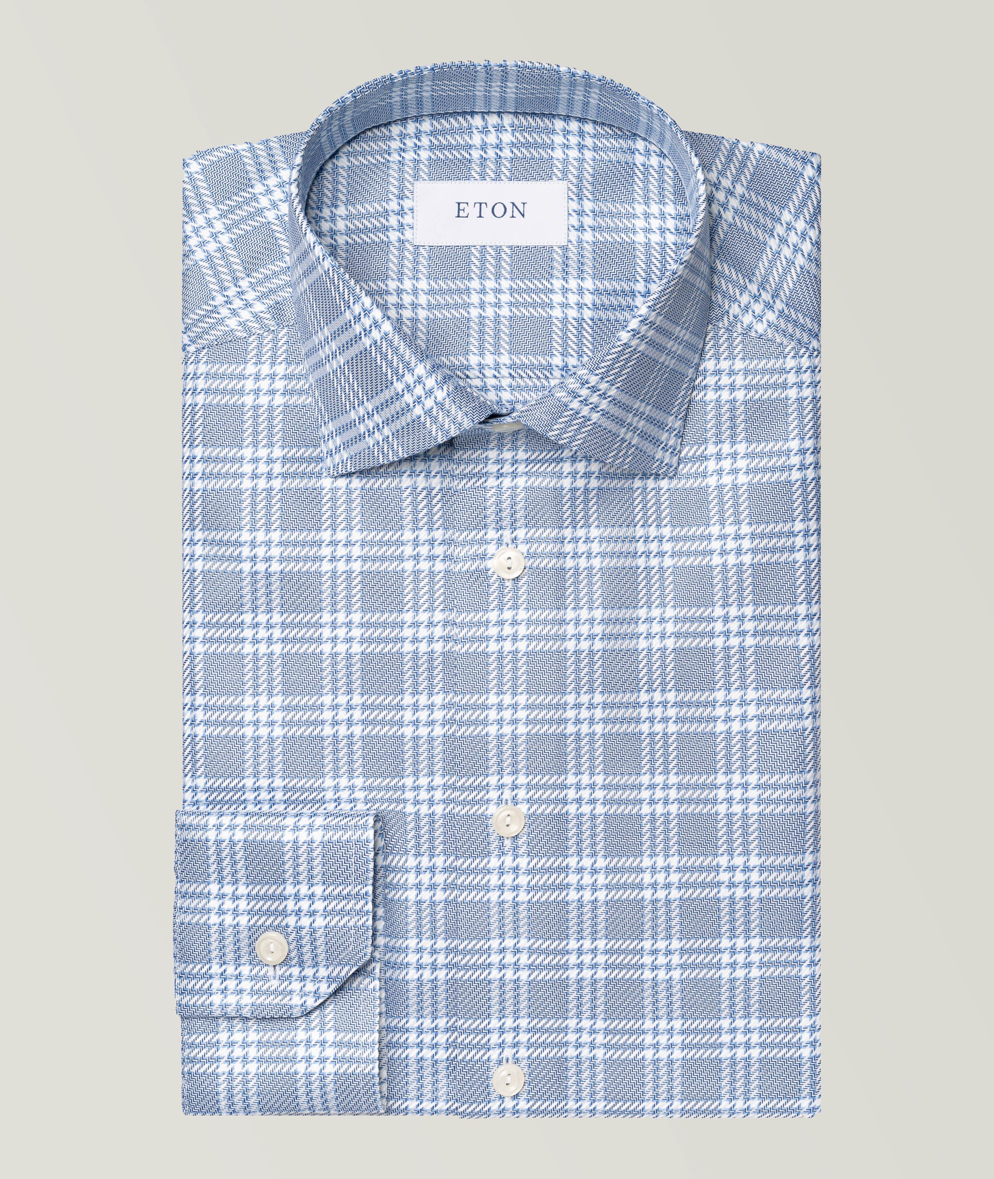 Slim-Fit Check  Twill Dress Shirt image 0