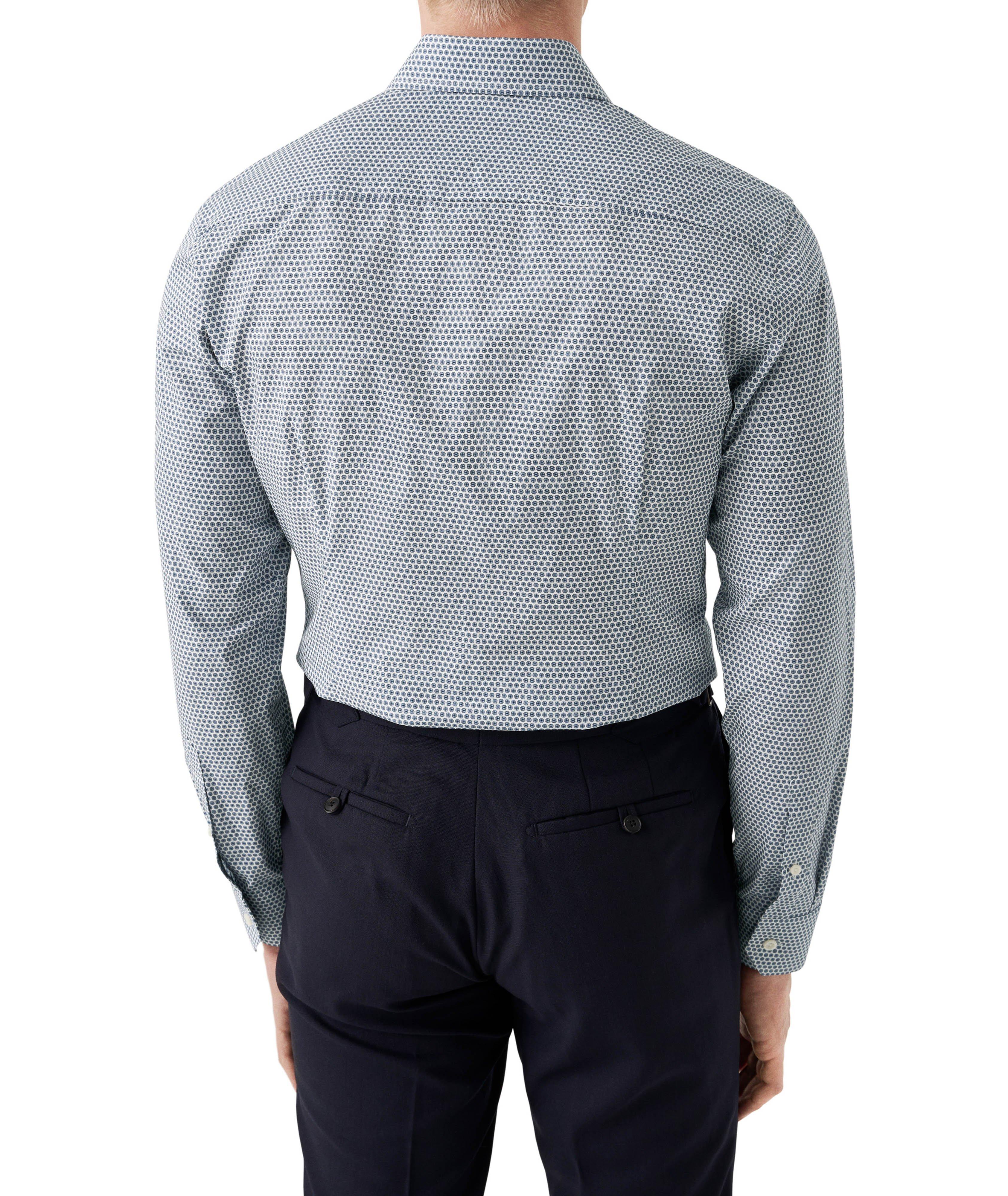 Contemporary-Fit Micro-Floral Dress Shirt image 2