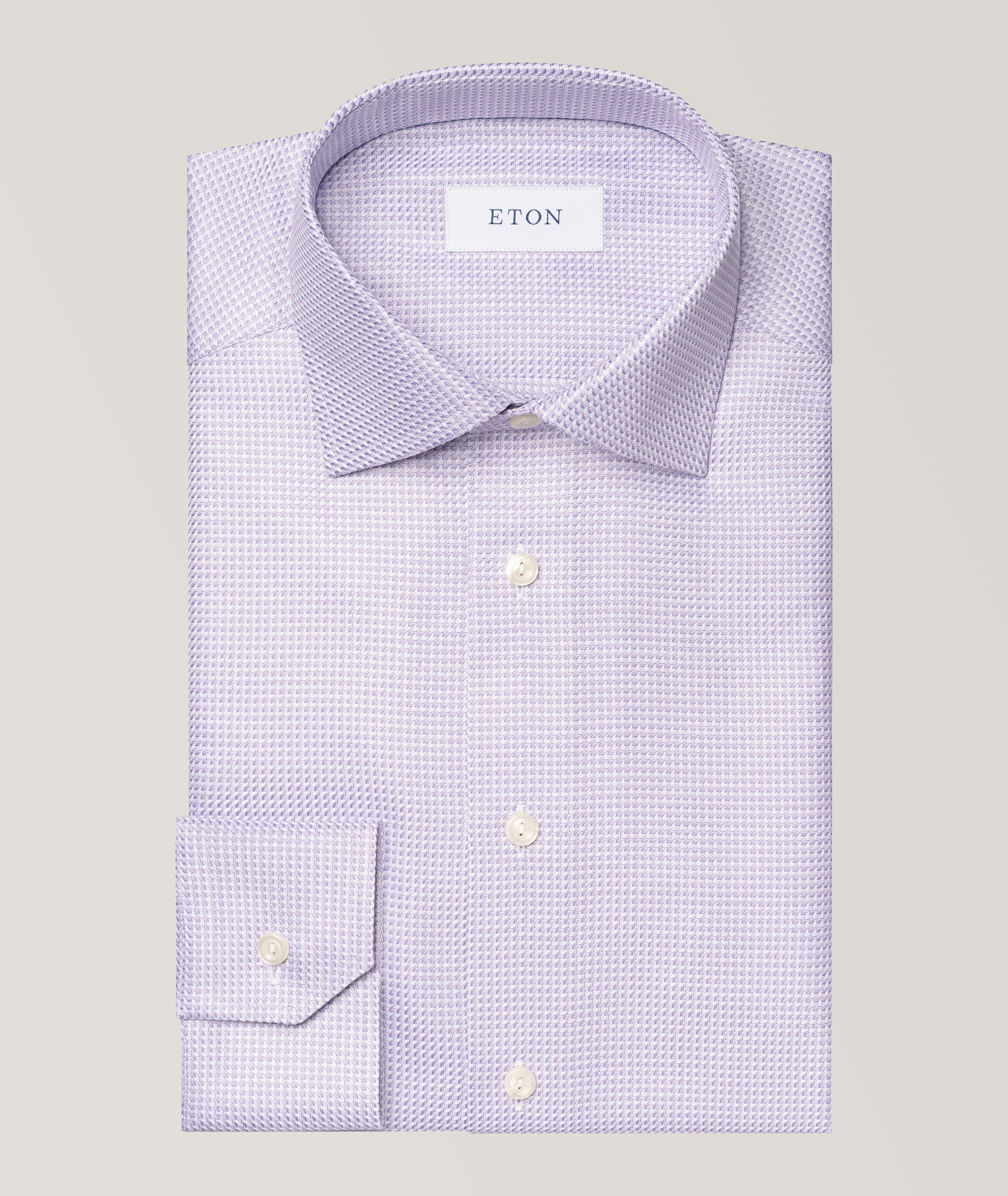 Contemporary-Fit Micro-Check King Shirt image 0