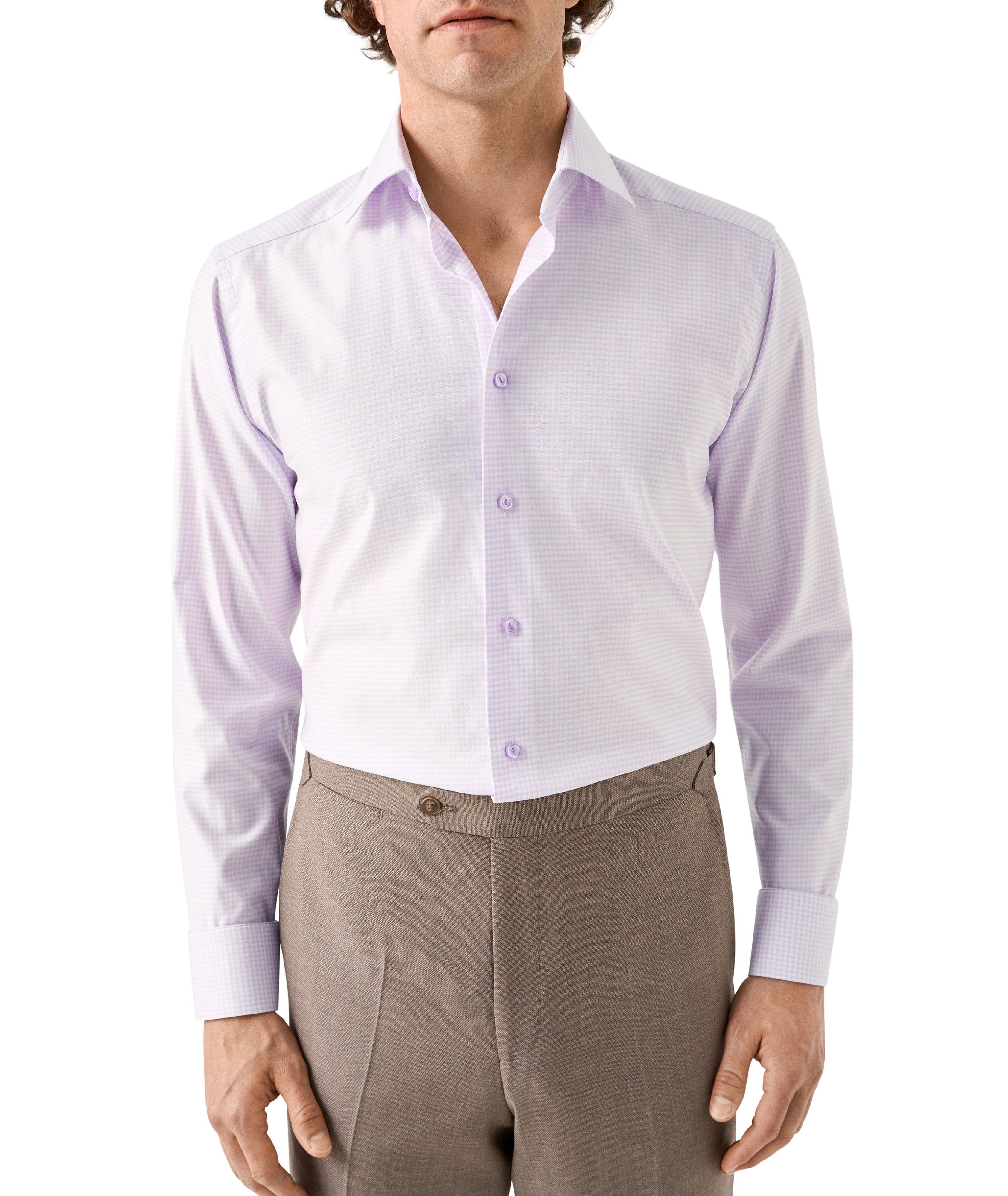 Contemporary-Fit Check Dress Shirt  image 1