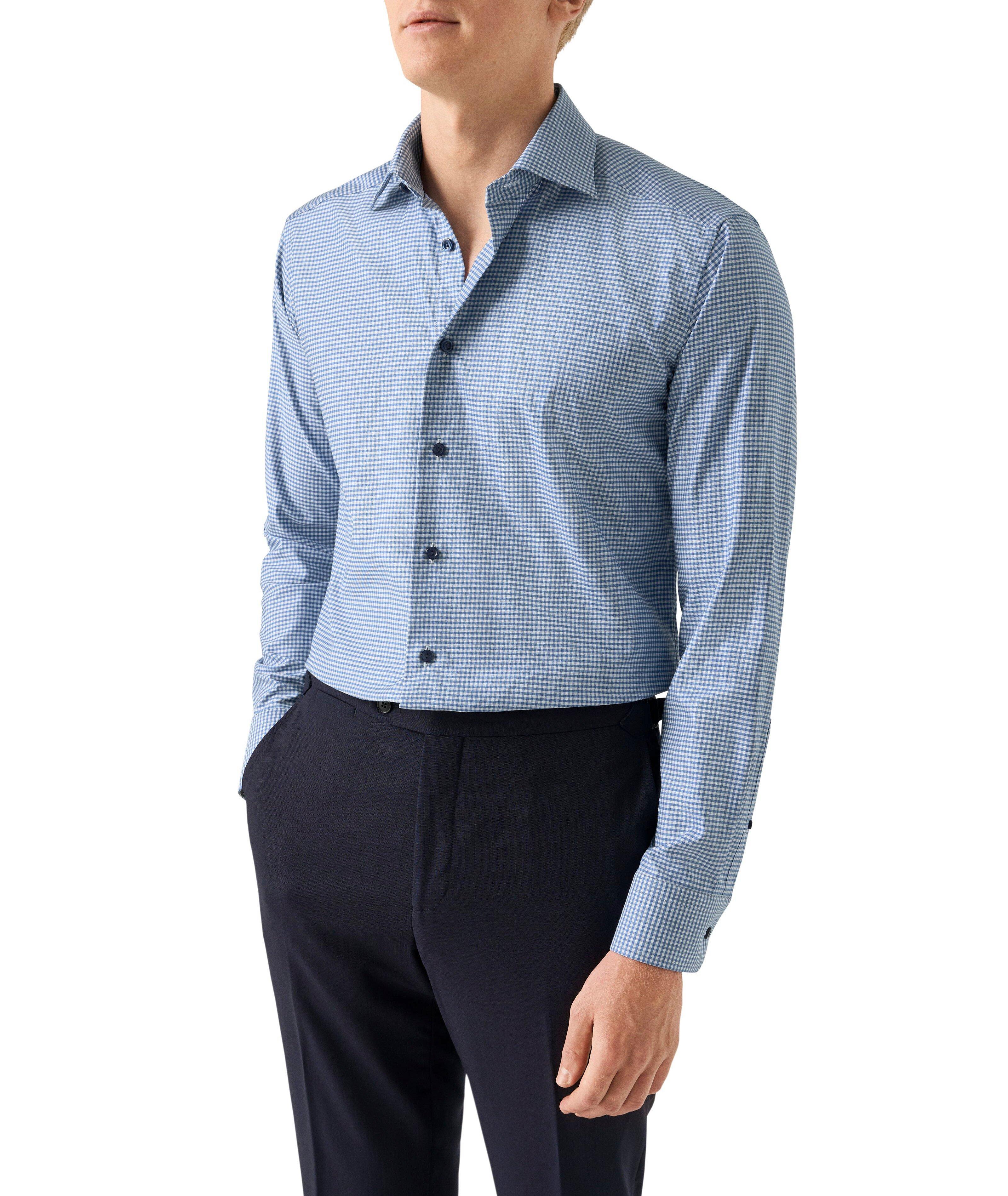 Contemporary-Fit Check Dress Shirt  image 1