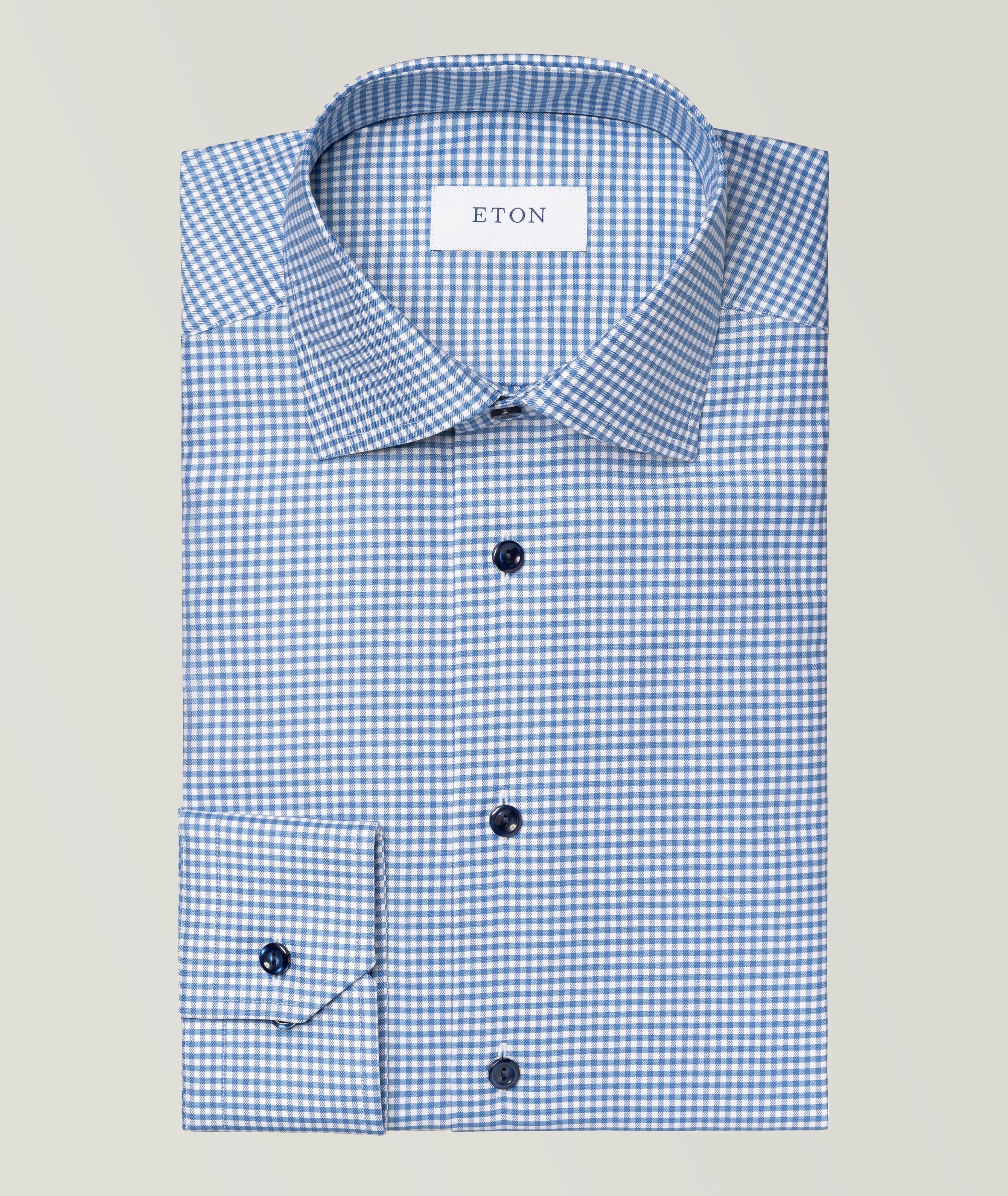 Contemporary-Fit Check Dress Shirt  image 0
