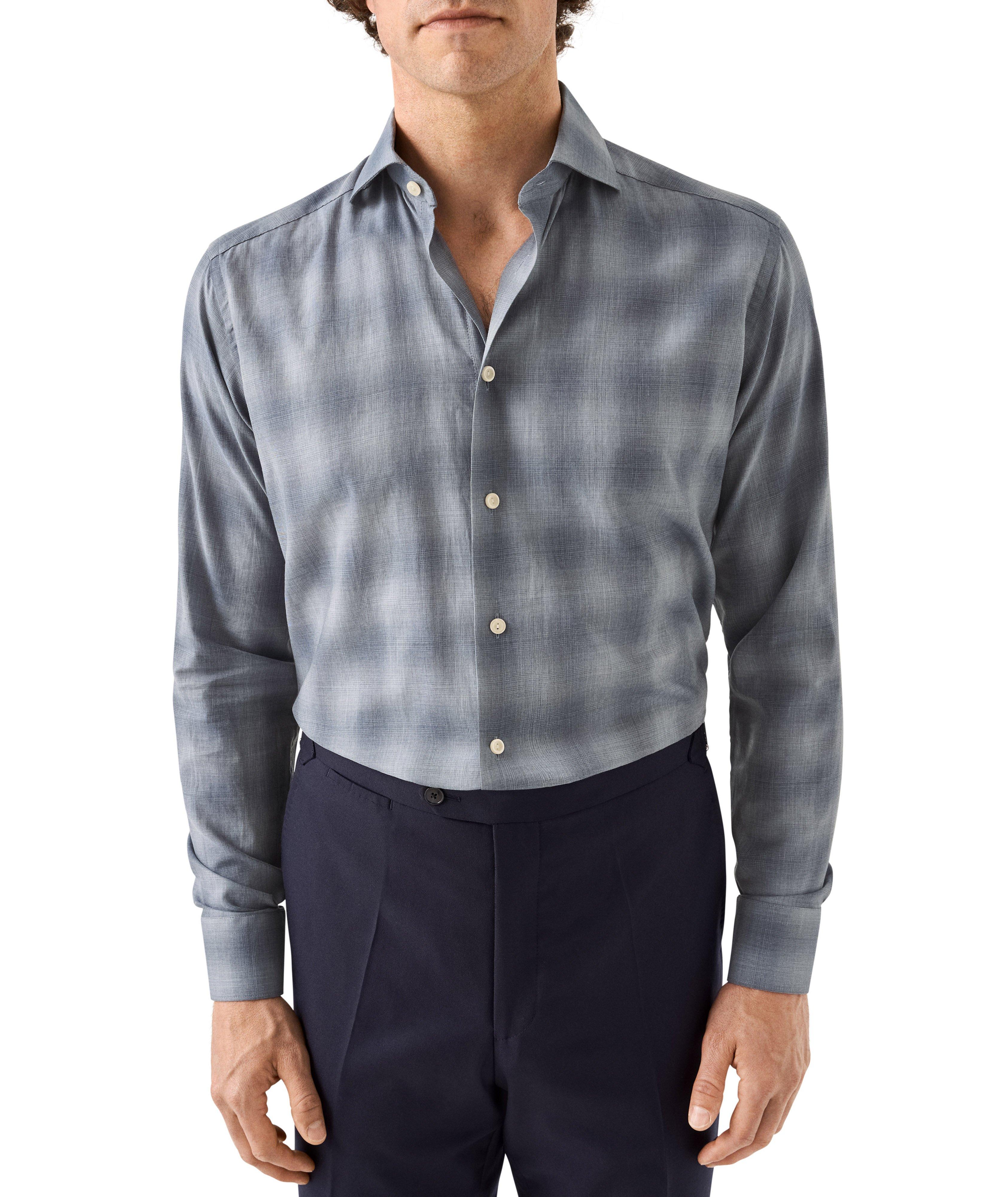 Slim-Fit Check Wrinkle-Free Flannel Shirt image 1