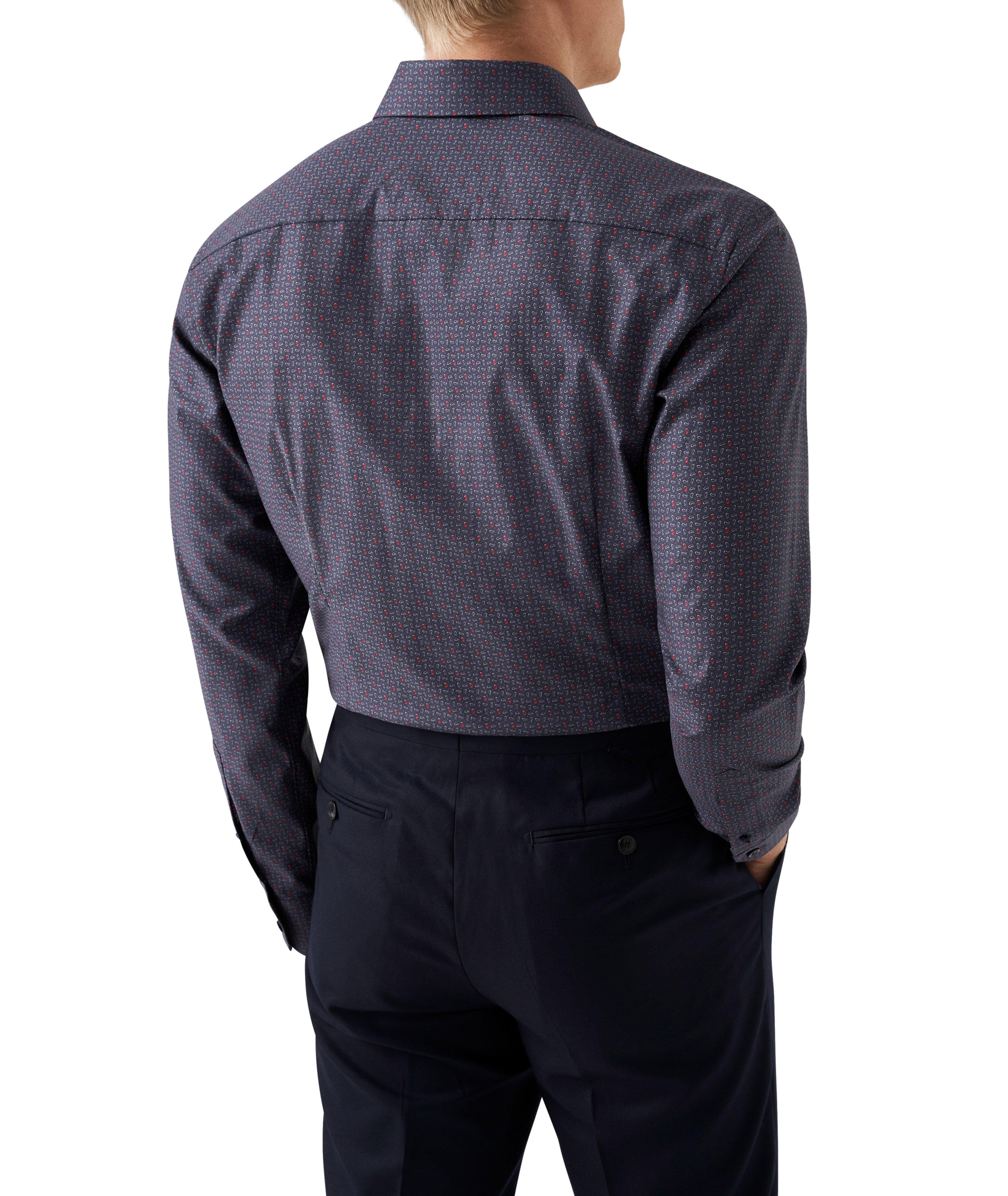 Slim-Fit Micro-Paisley Signature Twill Shirt image 2