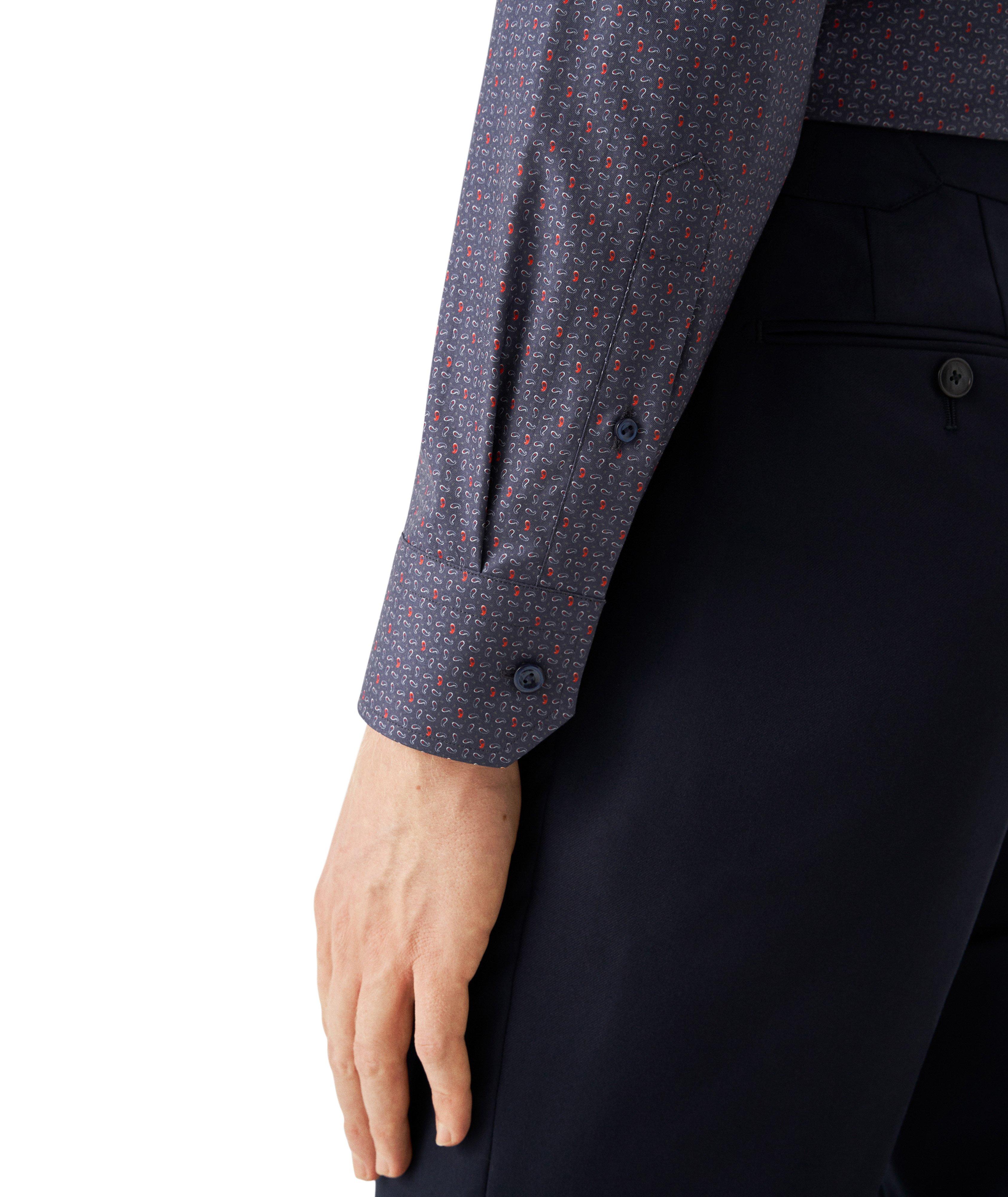 Chemise en twill à motif paisley image 4