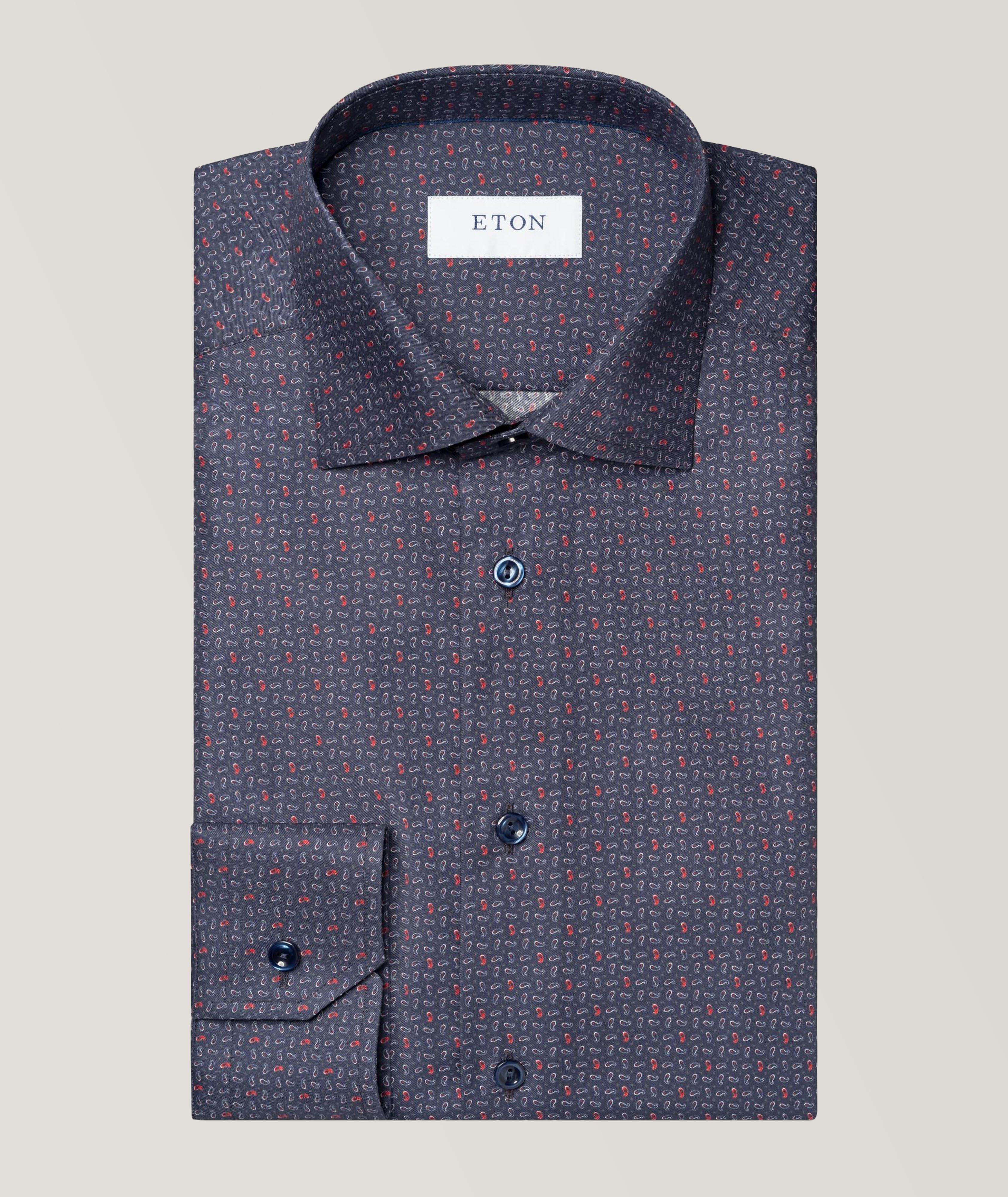 Chemise en twill à motif paisley image 0