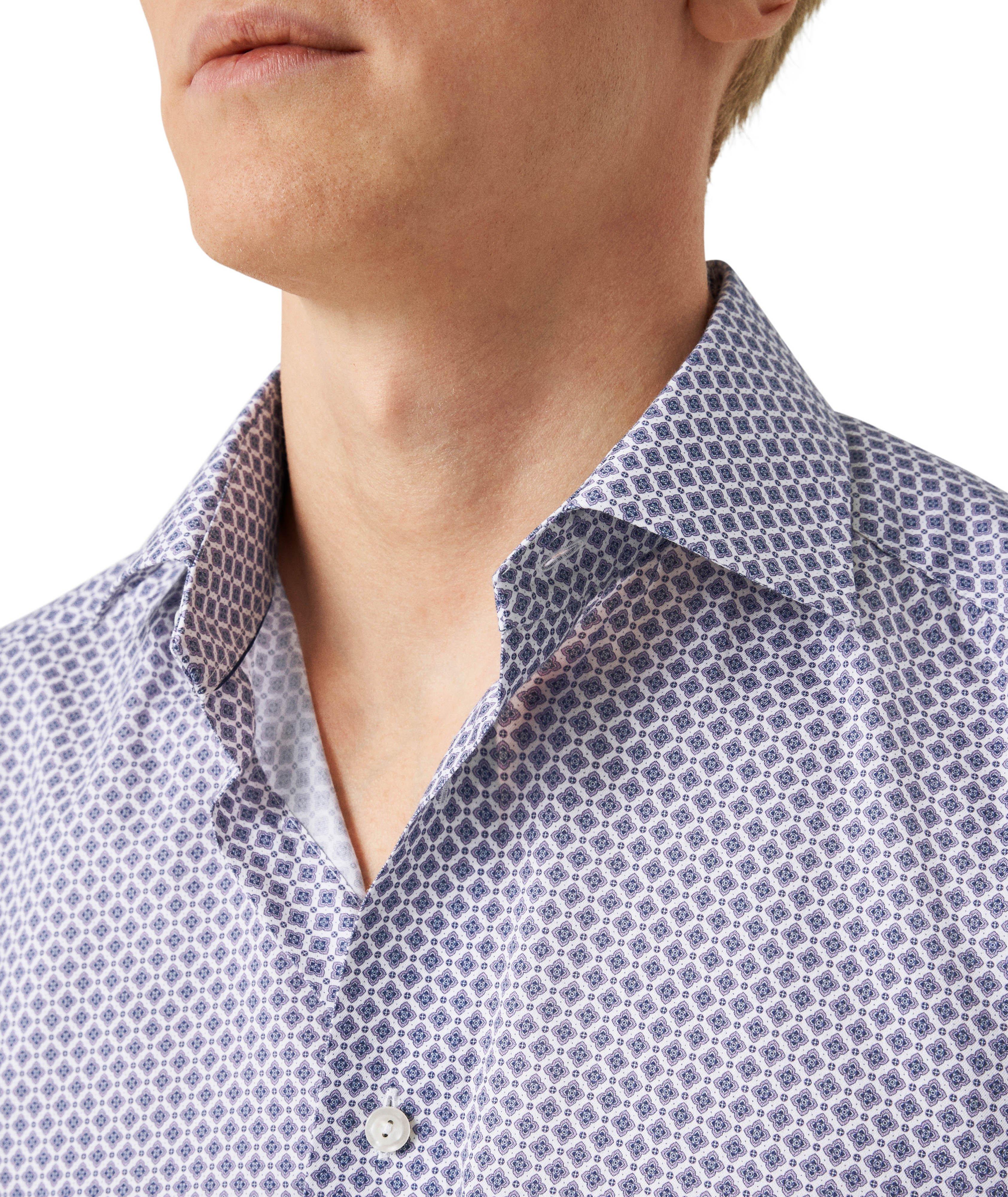 Contemporary-Fit Medallion Dress Shirt image 3