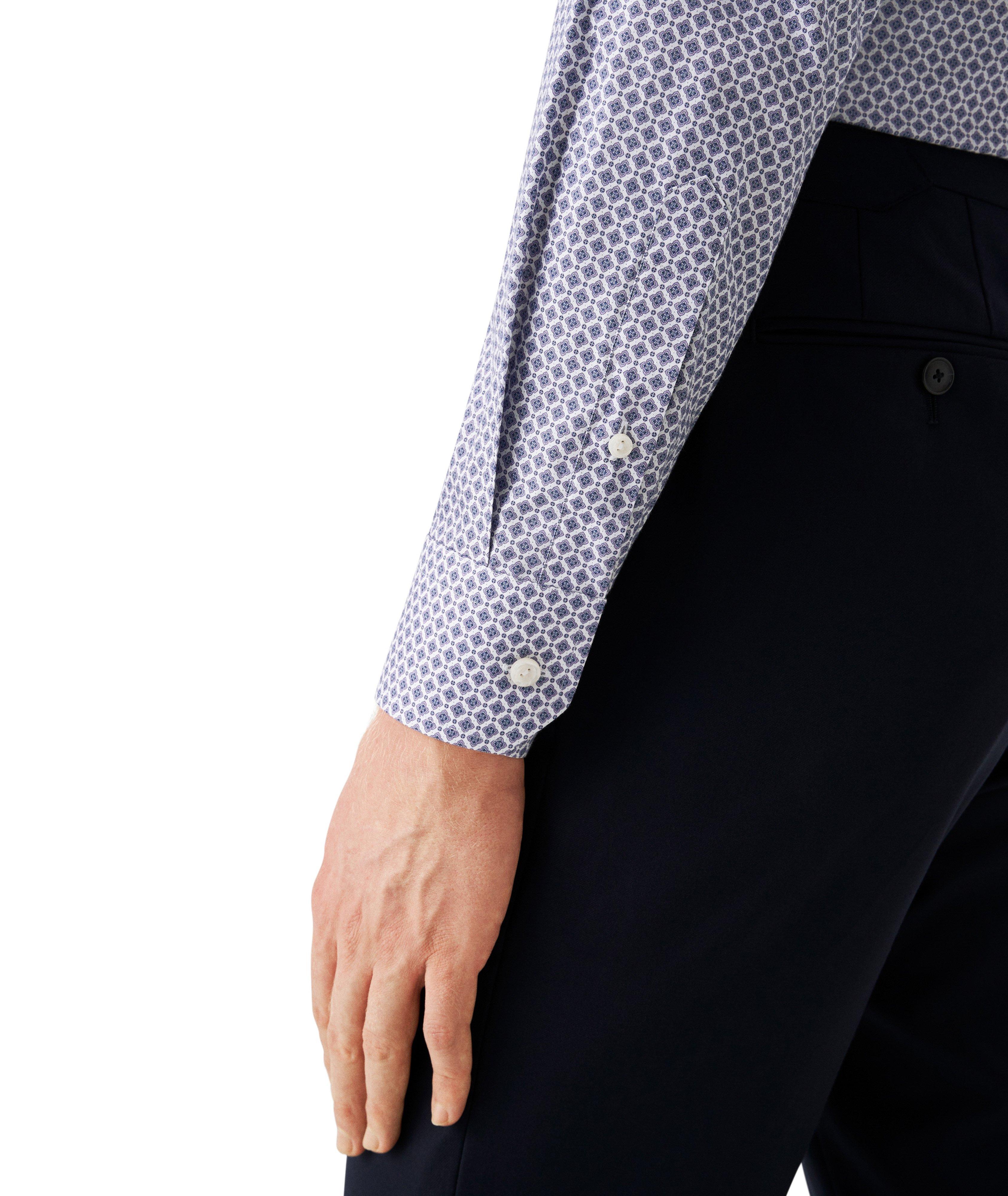 Contemporary-Fit Medallion Dress Shirt image 4