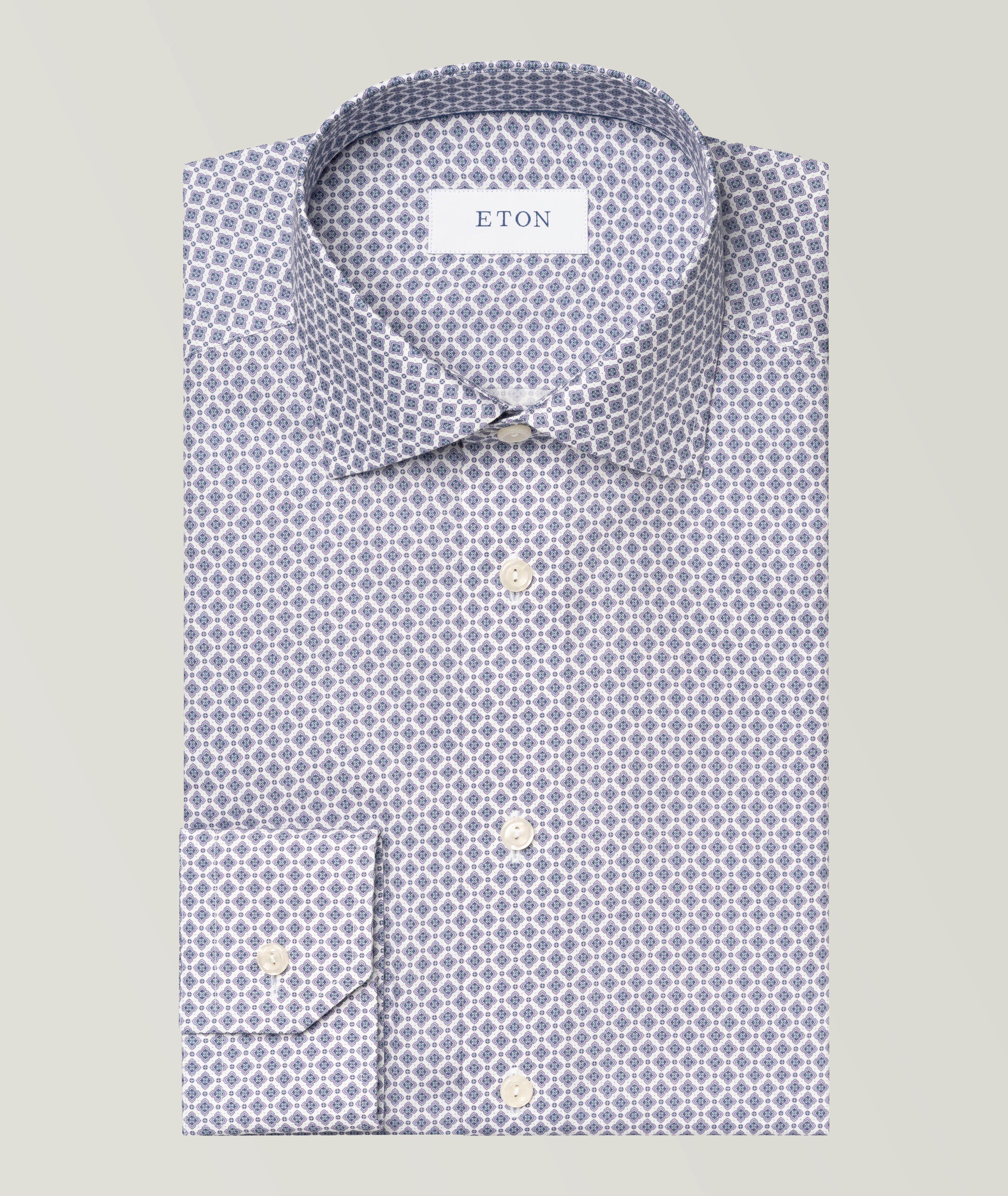 Contemporary-Fit Medallion Dress Shirt image 0