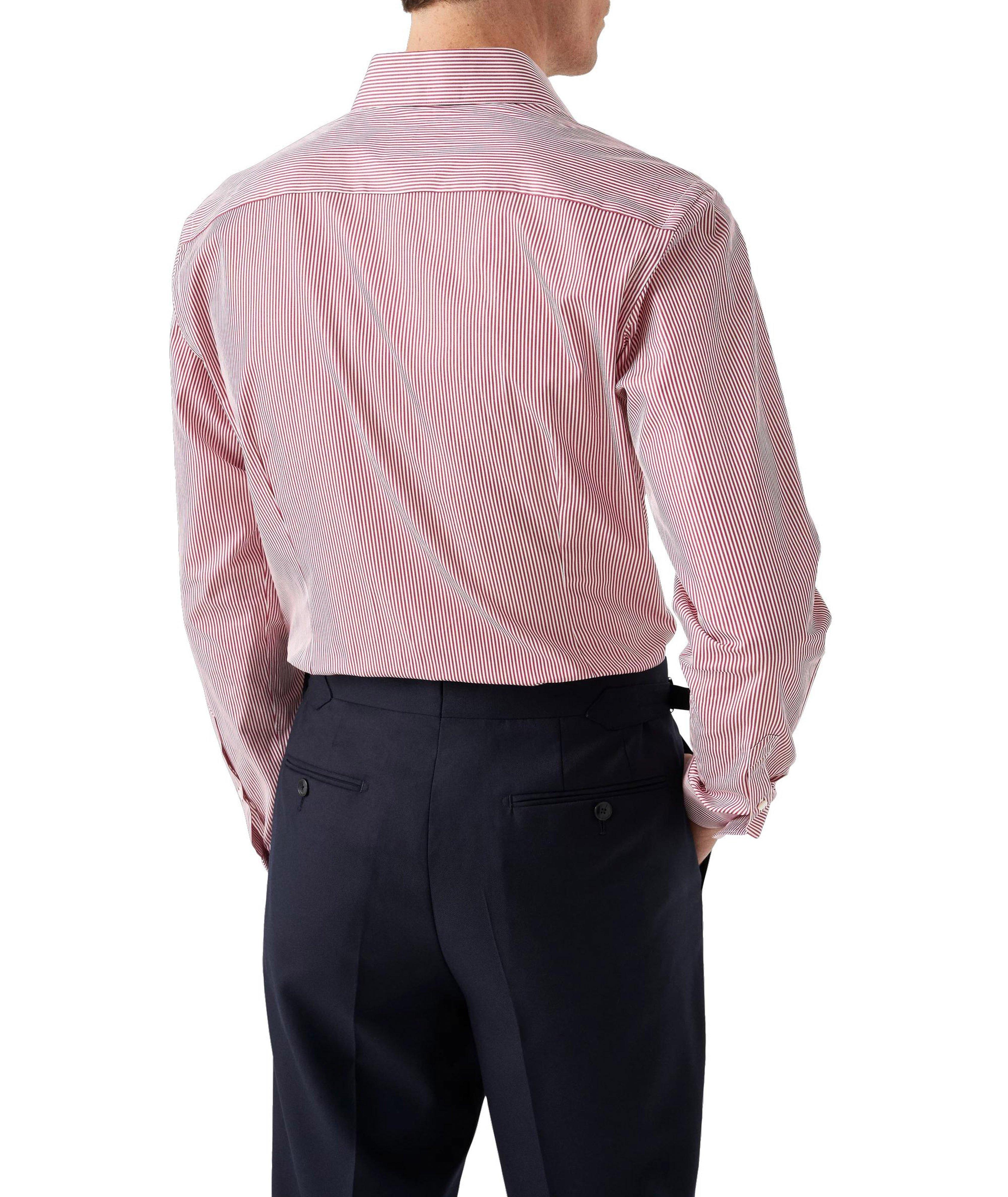Contemporary-Fit Striped Elevated Twill Shirt image 2