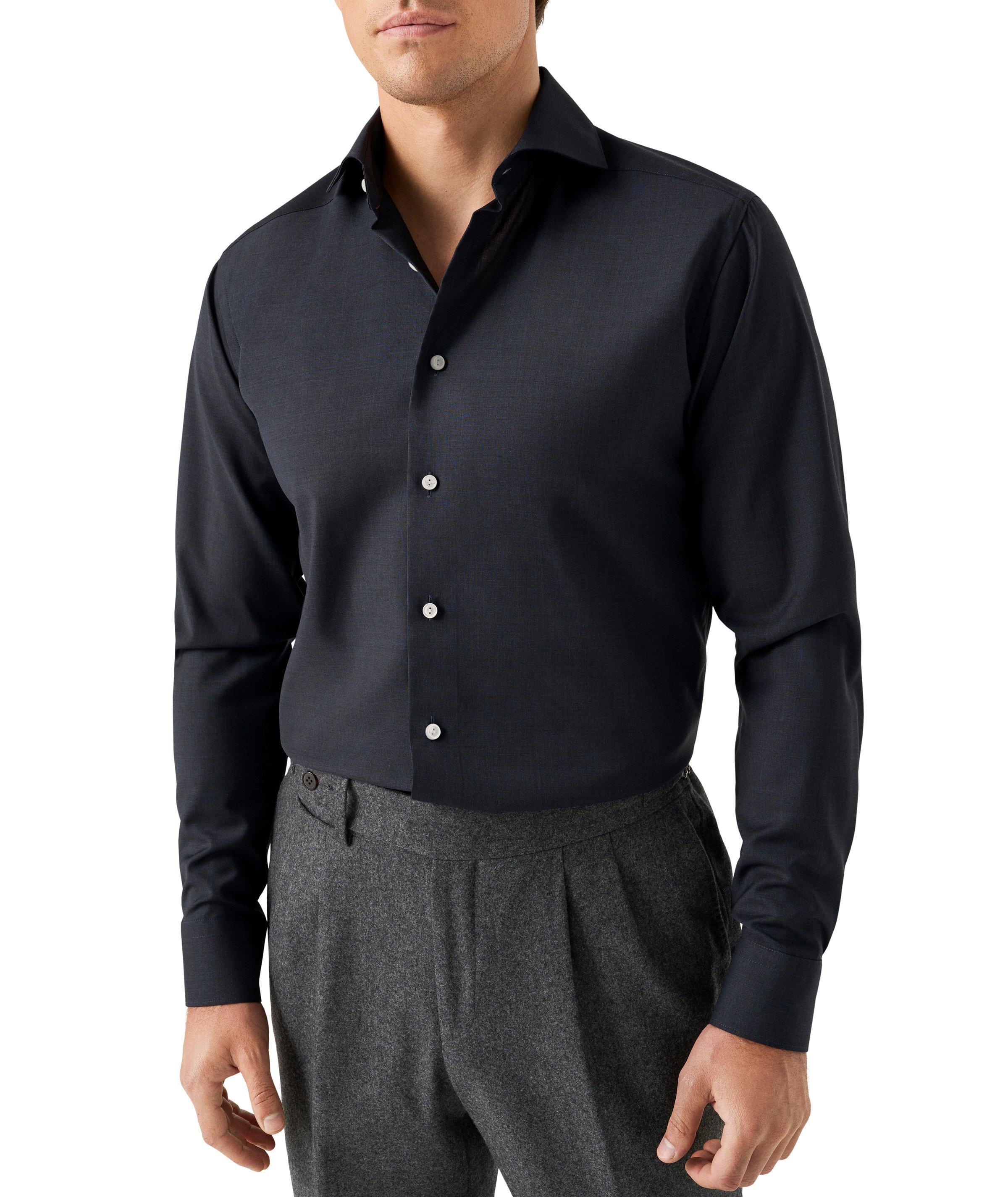 Contemporary-Fit Merino Wool Shirt image 1