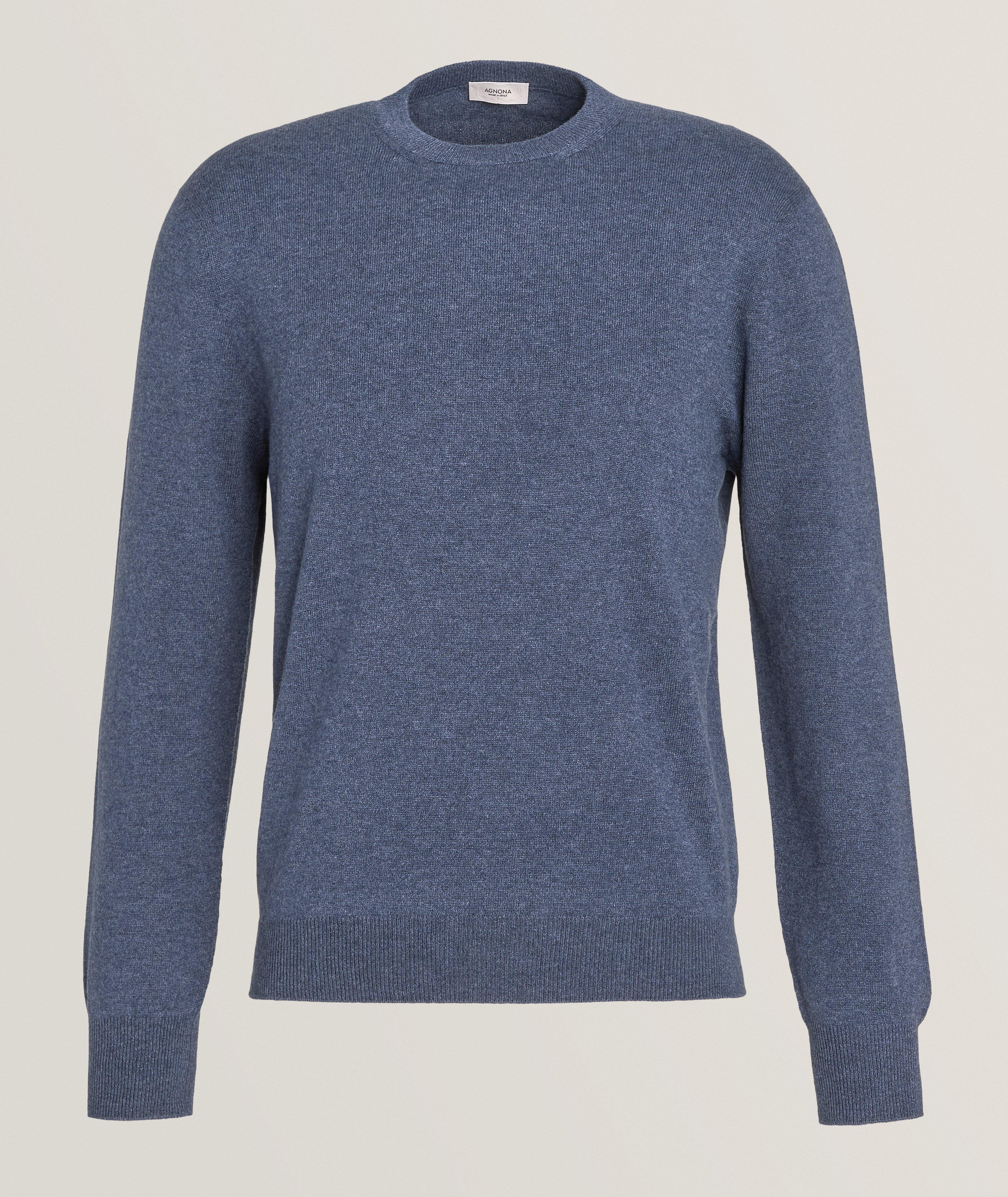 Cashmere Jersey Crewneck Sweater image 0