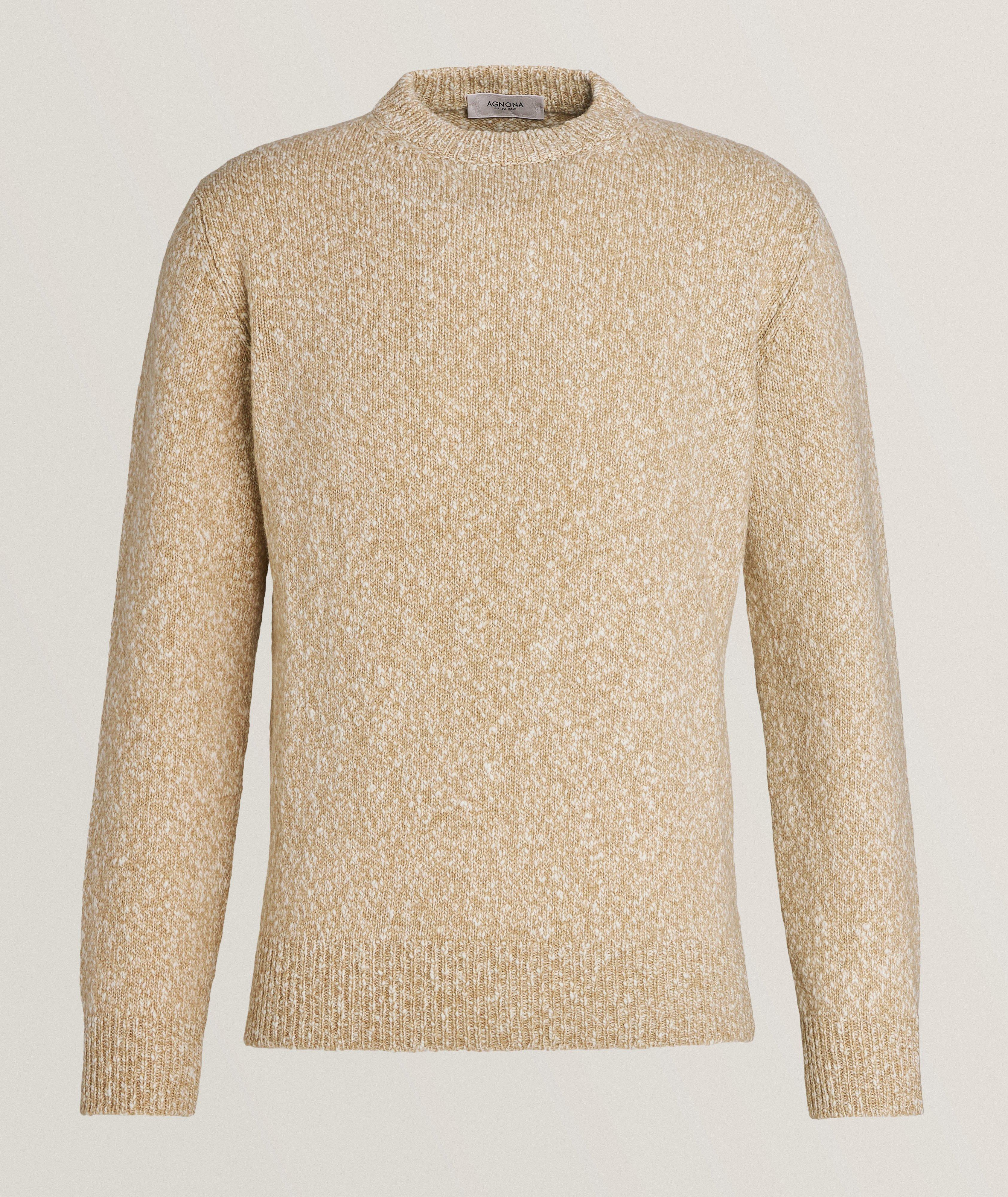 Wool-Cashmere Jersey Crewneck Sweater image 0