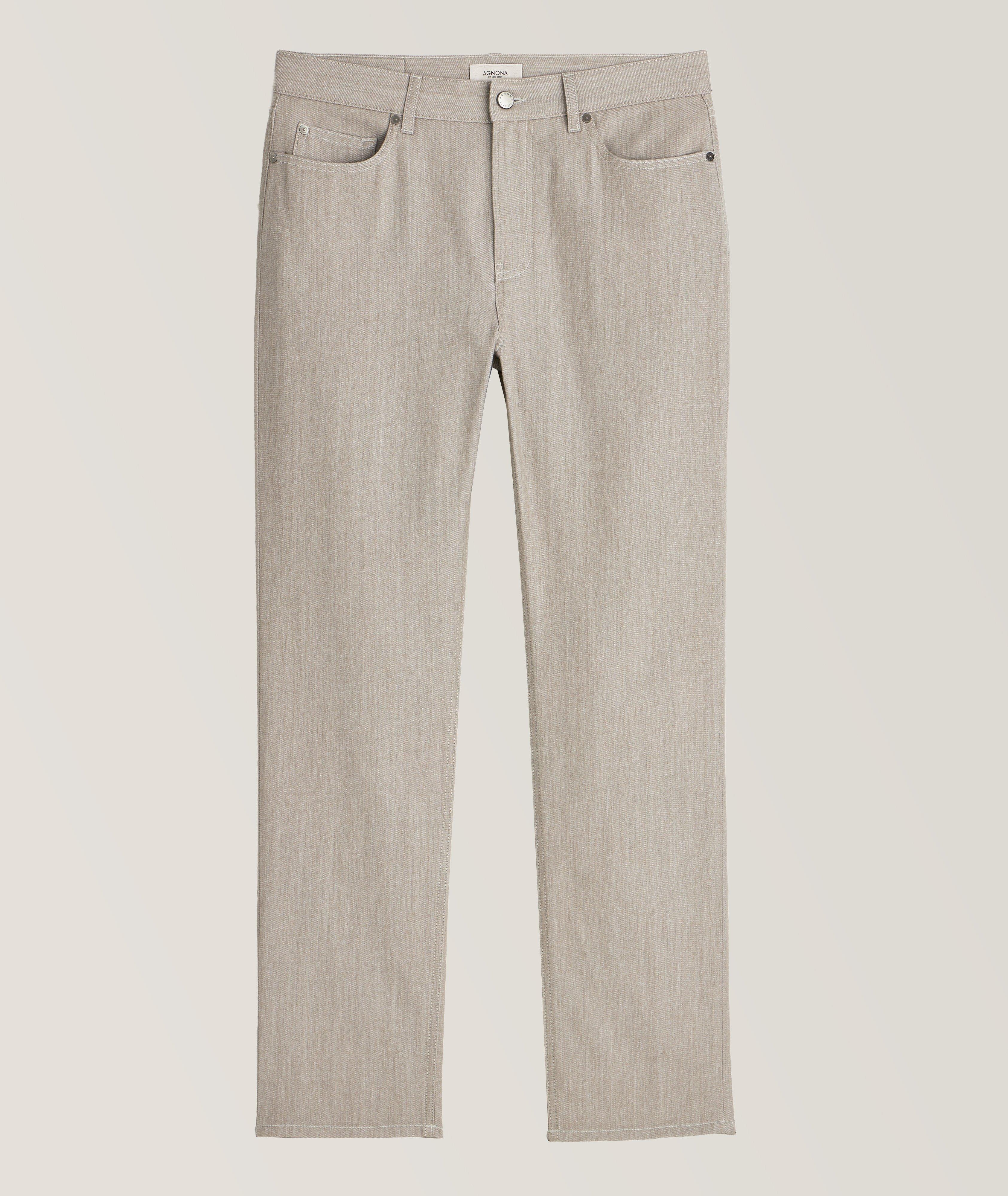 Wool-Blend Pants