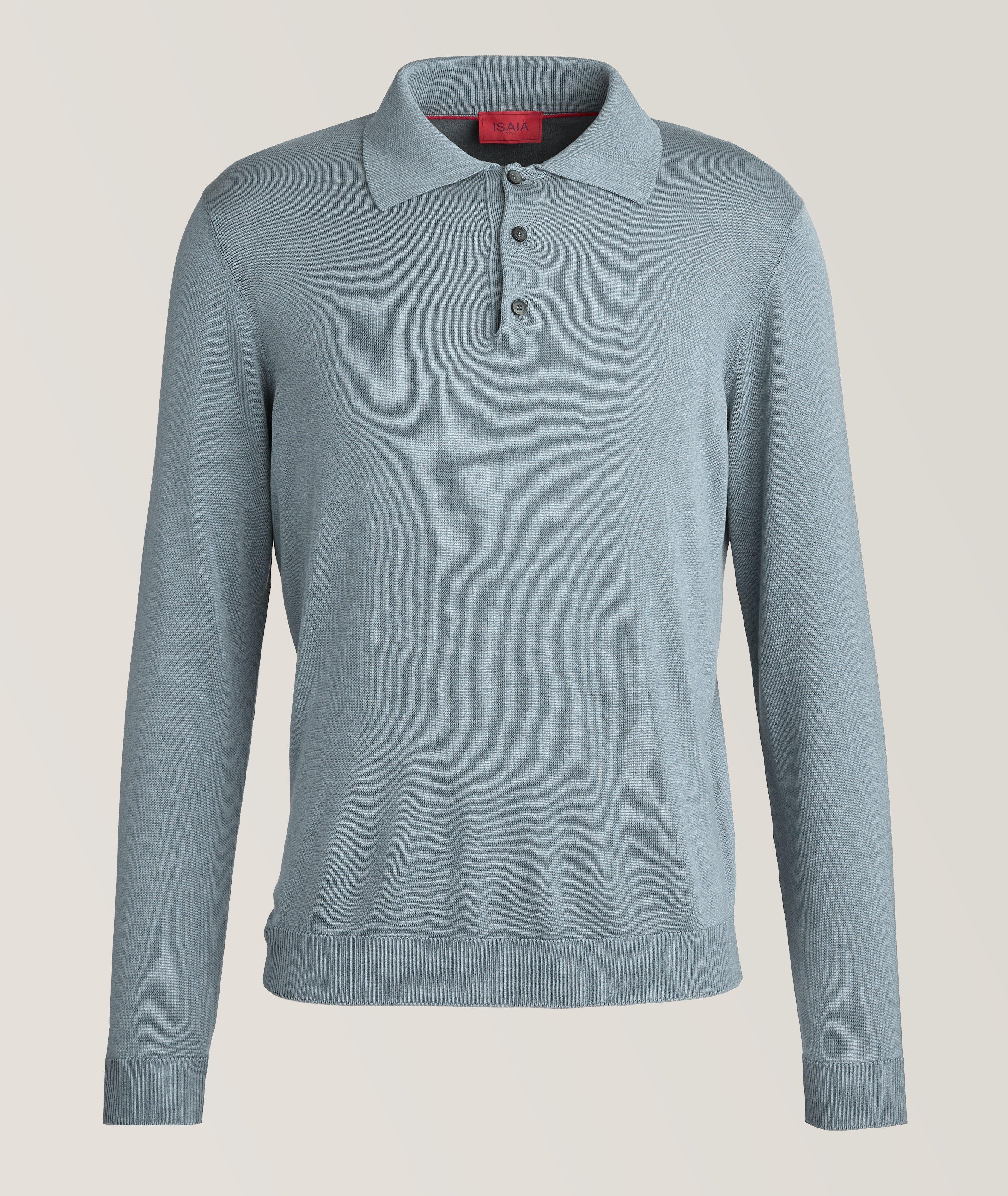 Pure Silk Jersey Polo  image 0