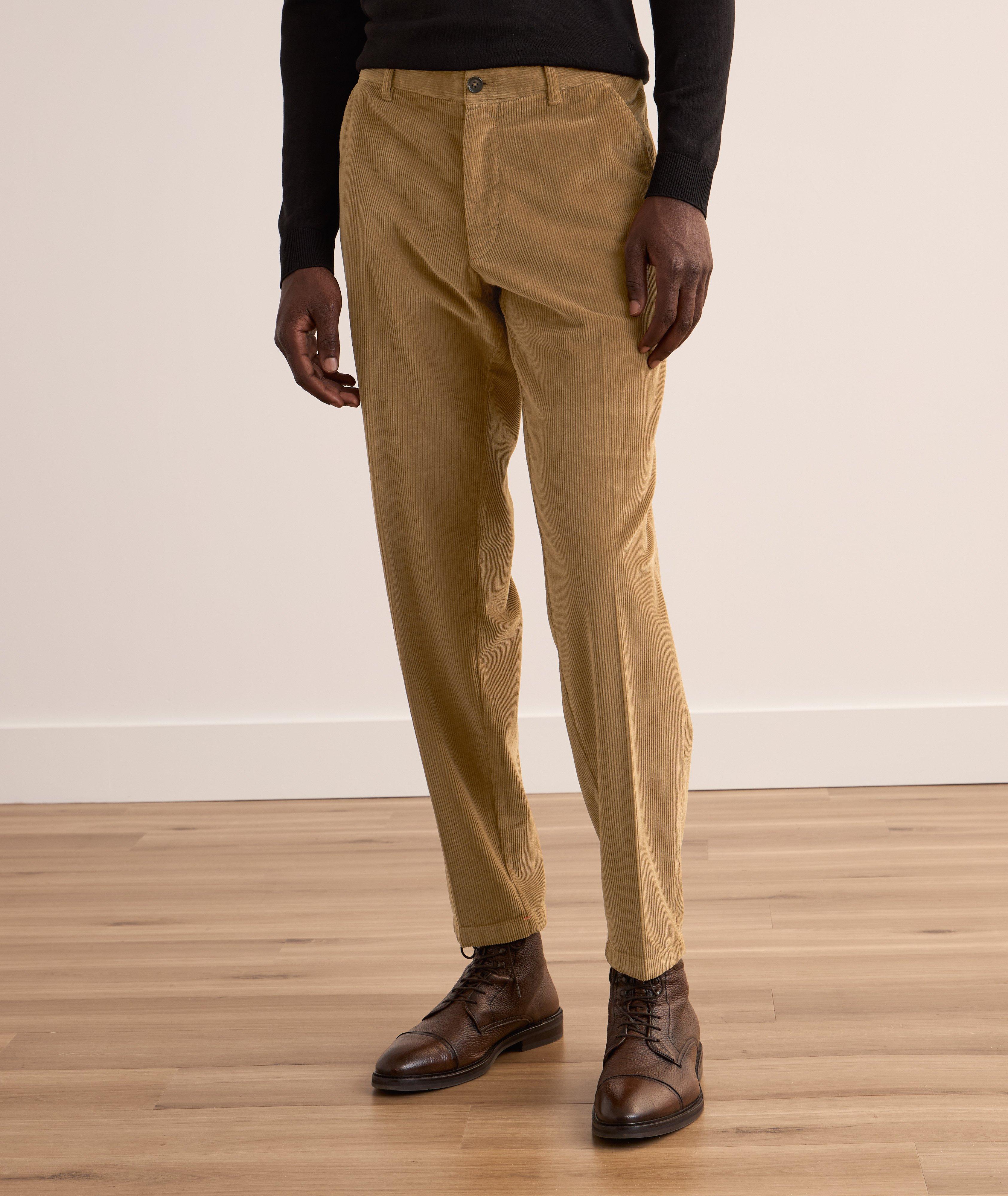 Corduroy Cotton-Stretch Pants image 1