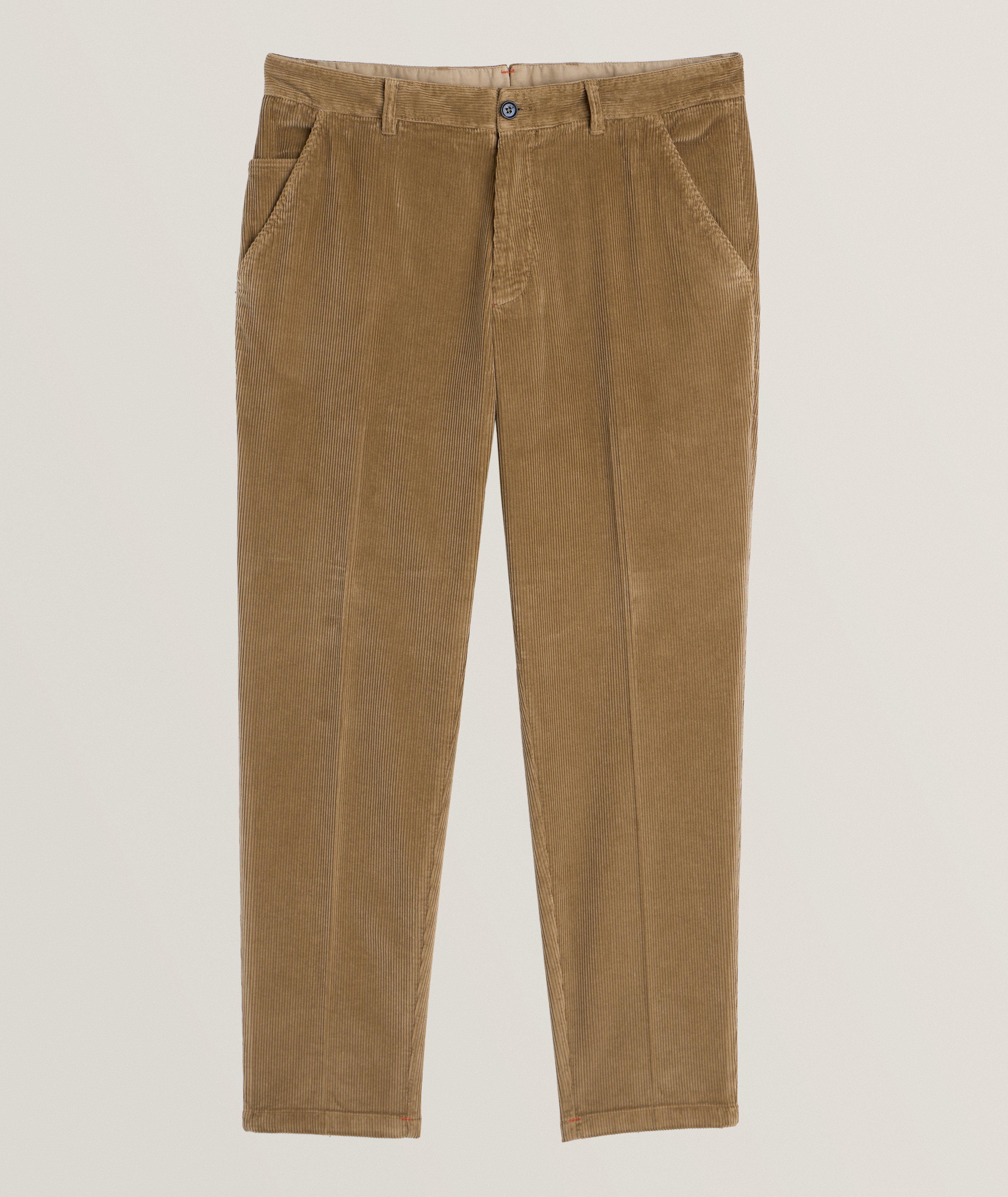 Corduroy Cotton-Stretch Pants image 0