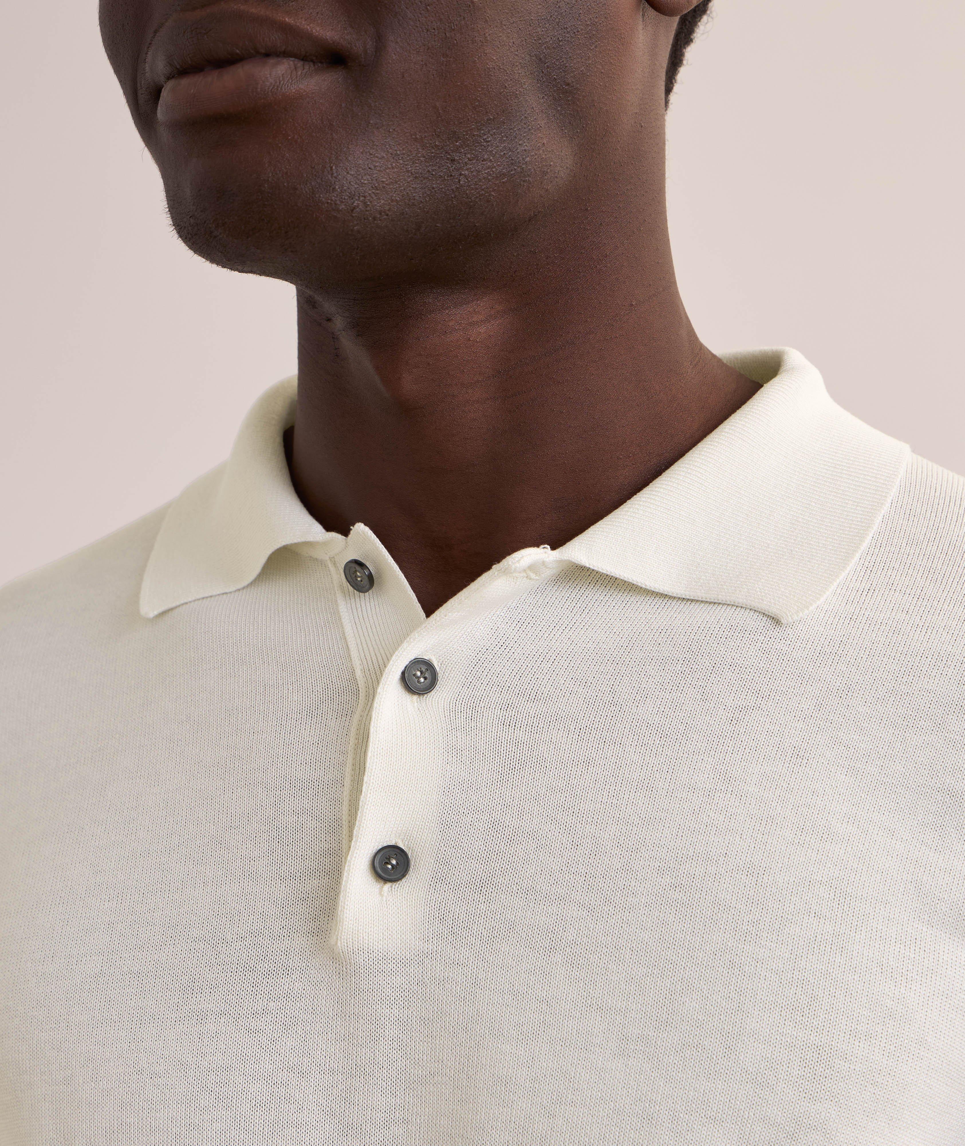 Pure Silk Jersey Polo  image 3