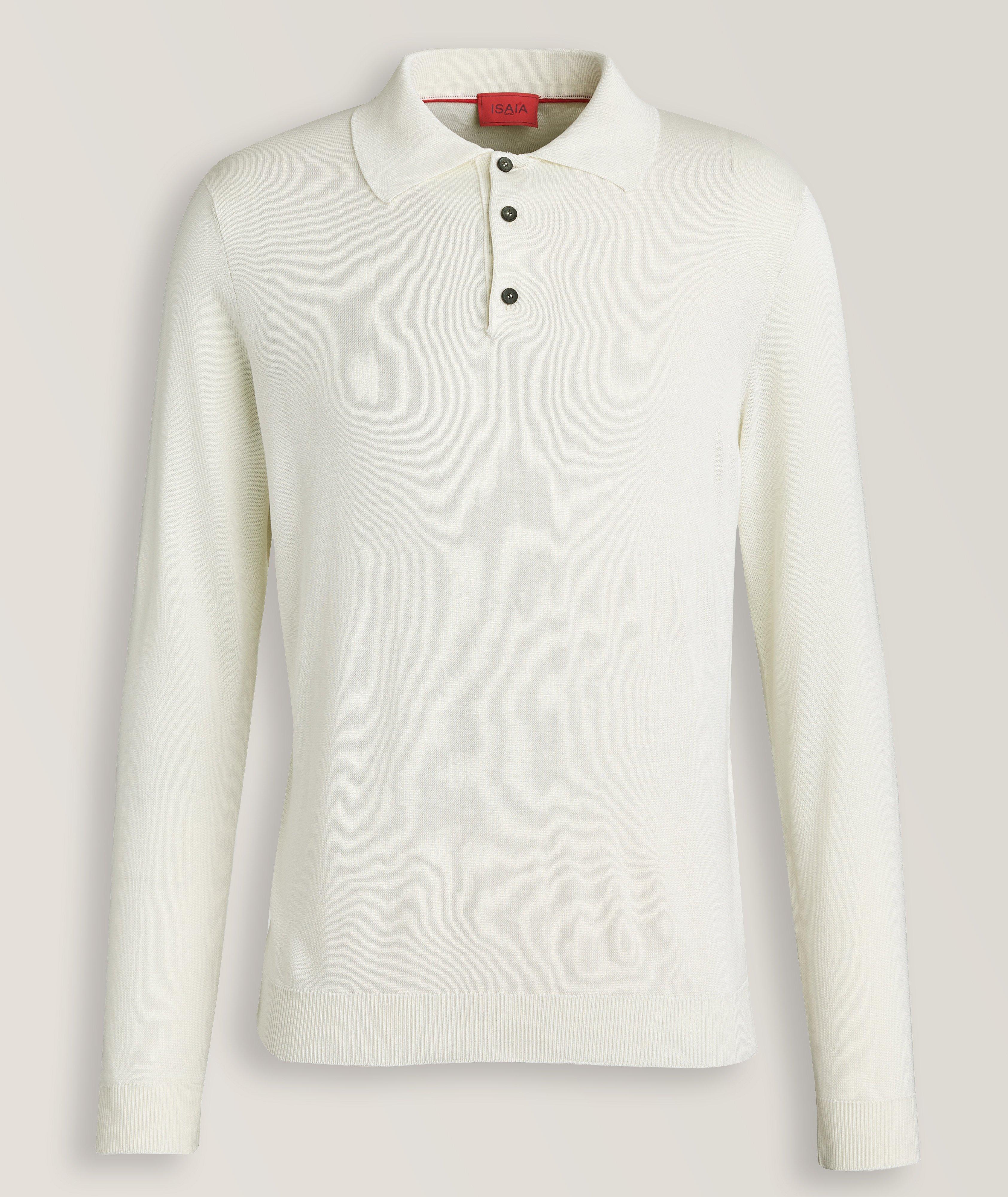 Pure Silk Jersey Polo  image 0