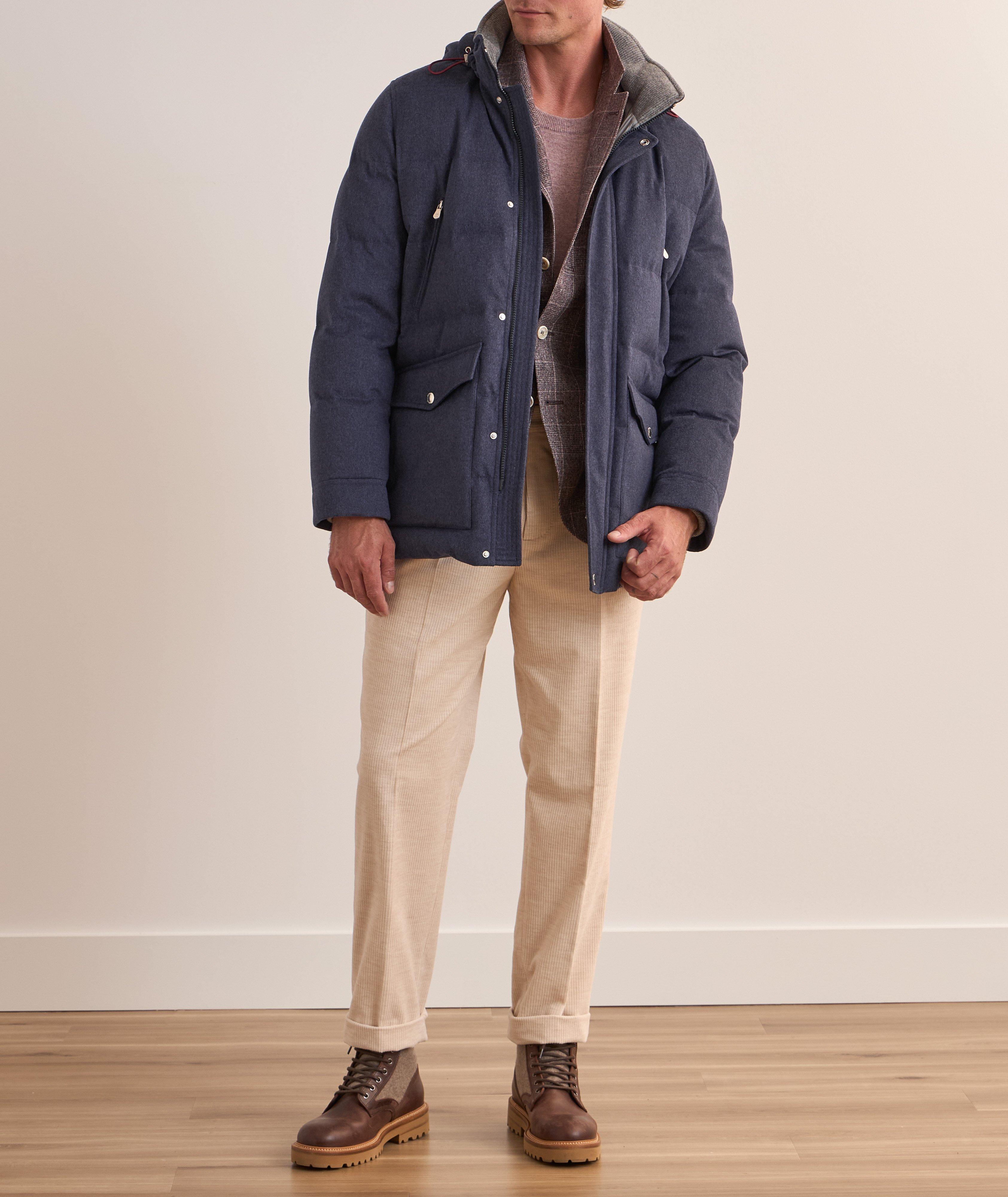 Wool Padded Down Jacket  image 6