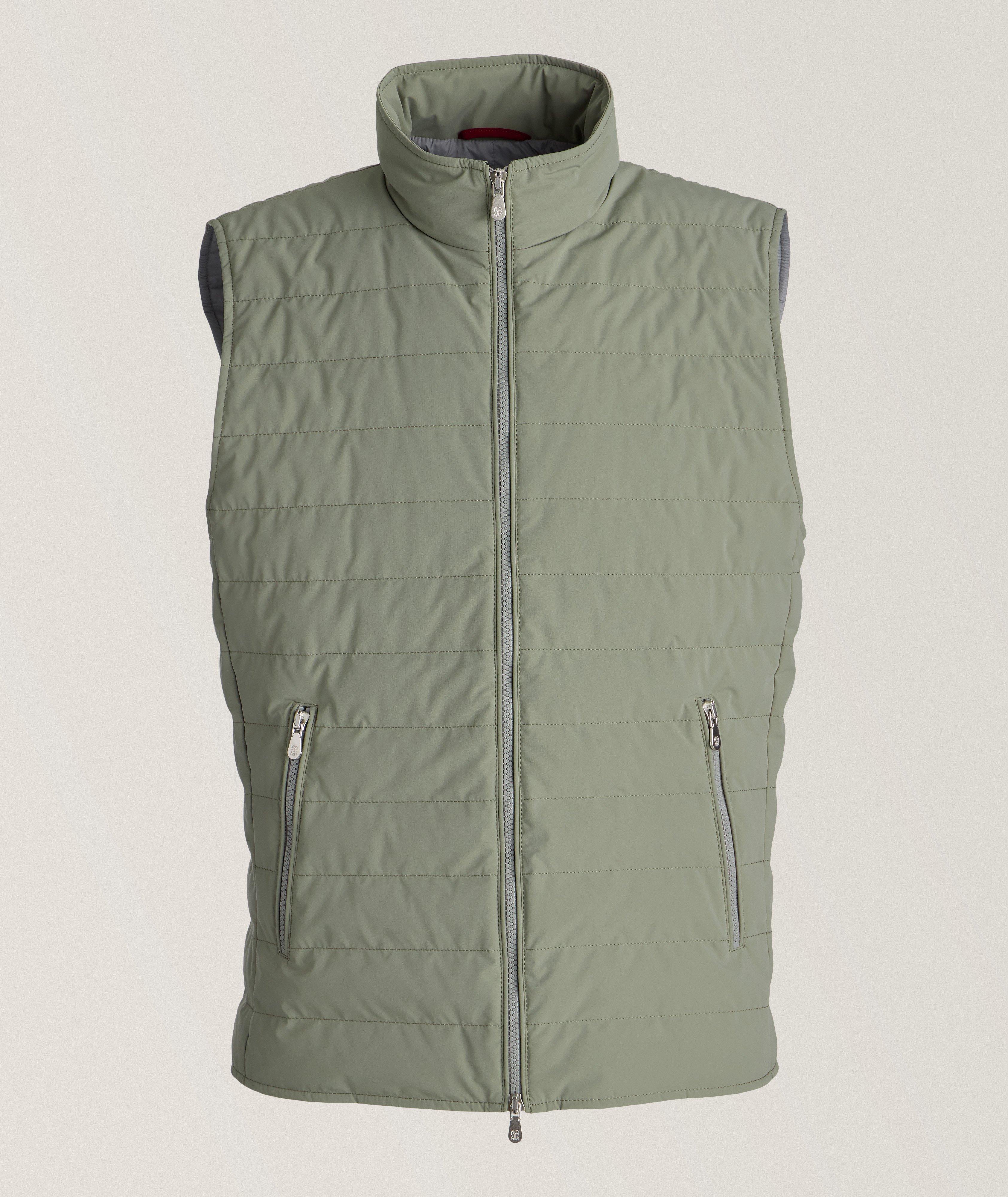 Stretch-Polyamide Quilted Vest