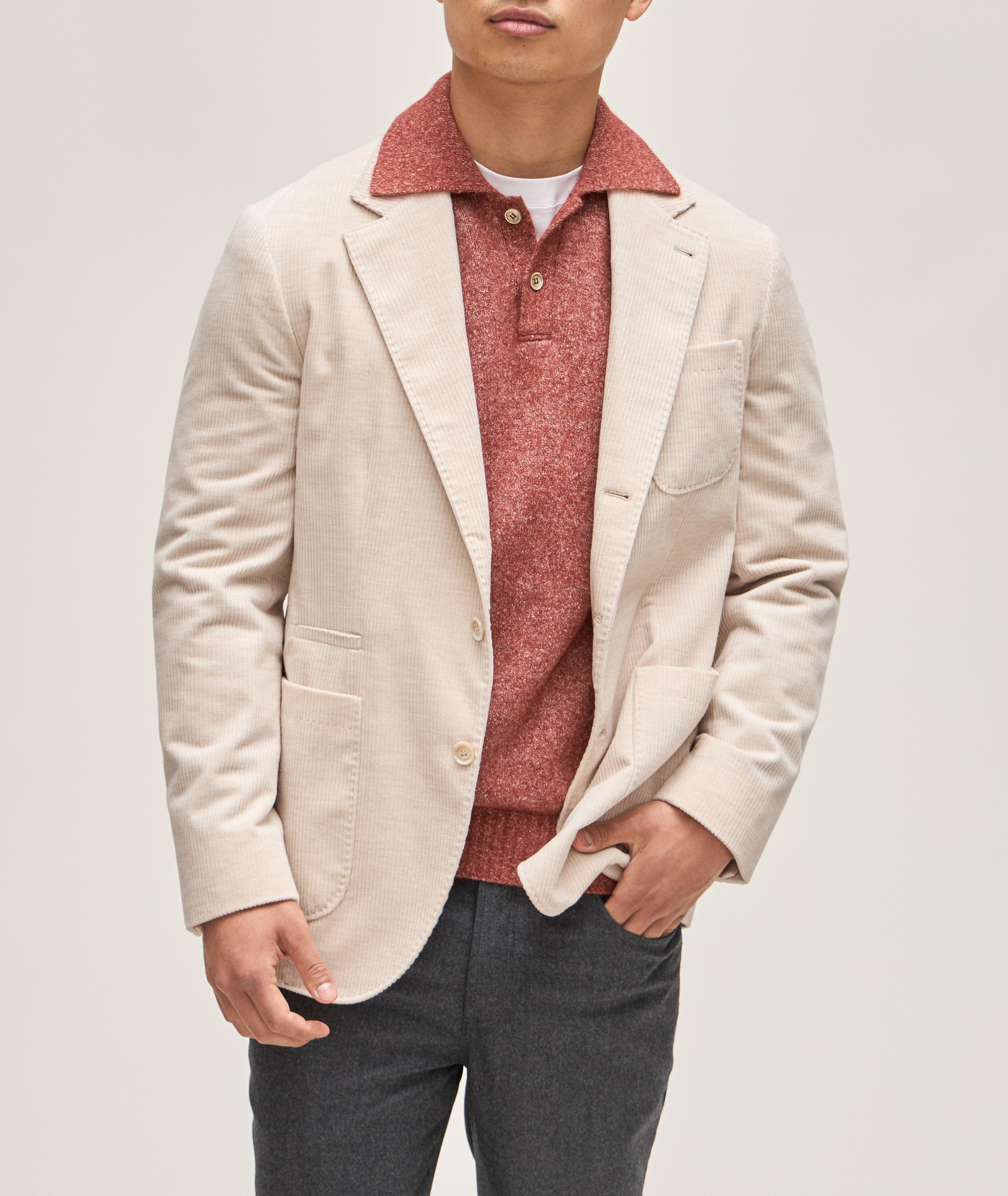 Corduroy Cotton-Cashmere Sport Jacket  image 1