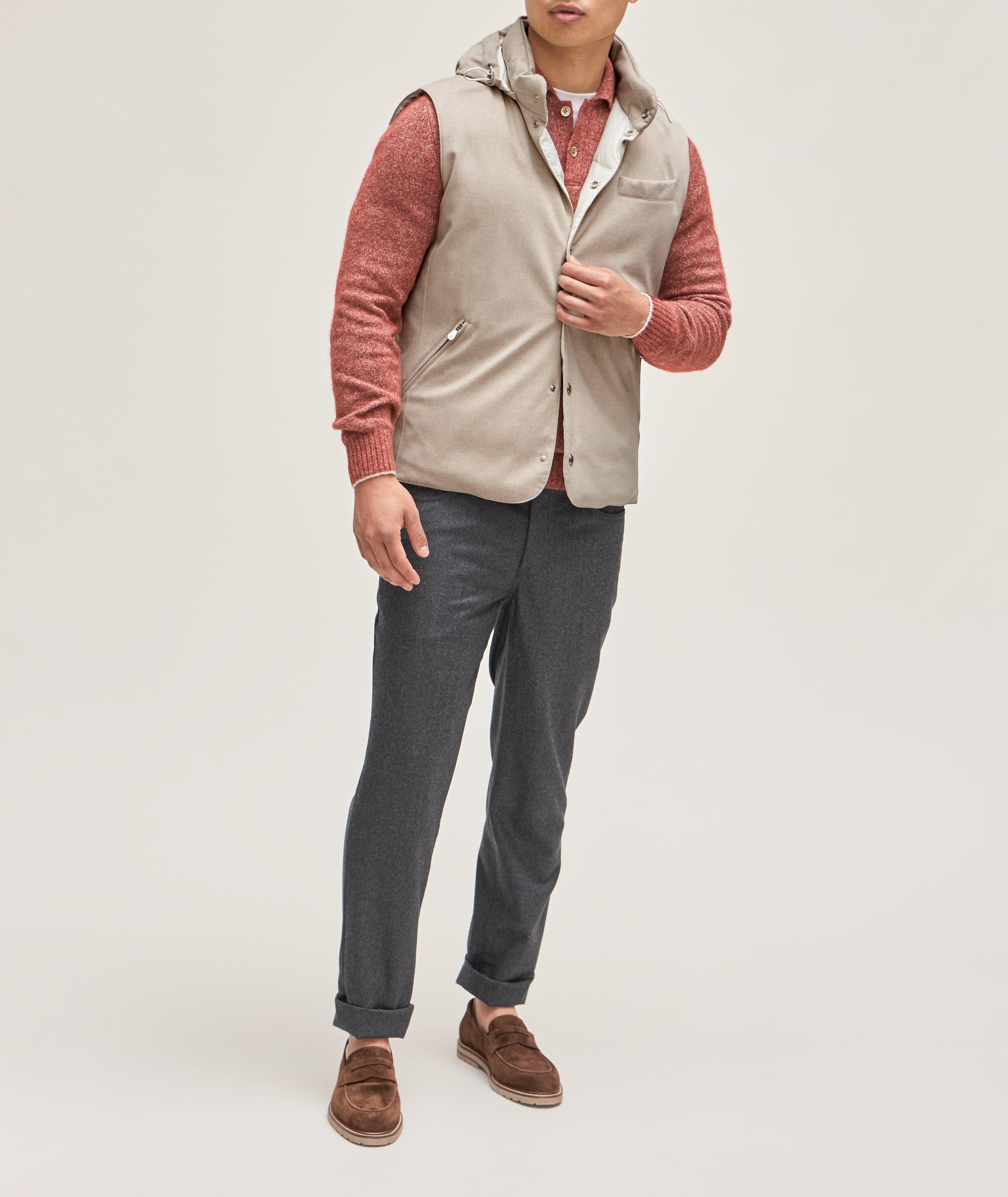 Wool Padded Vest image 5