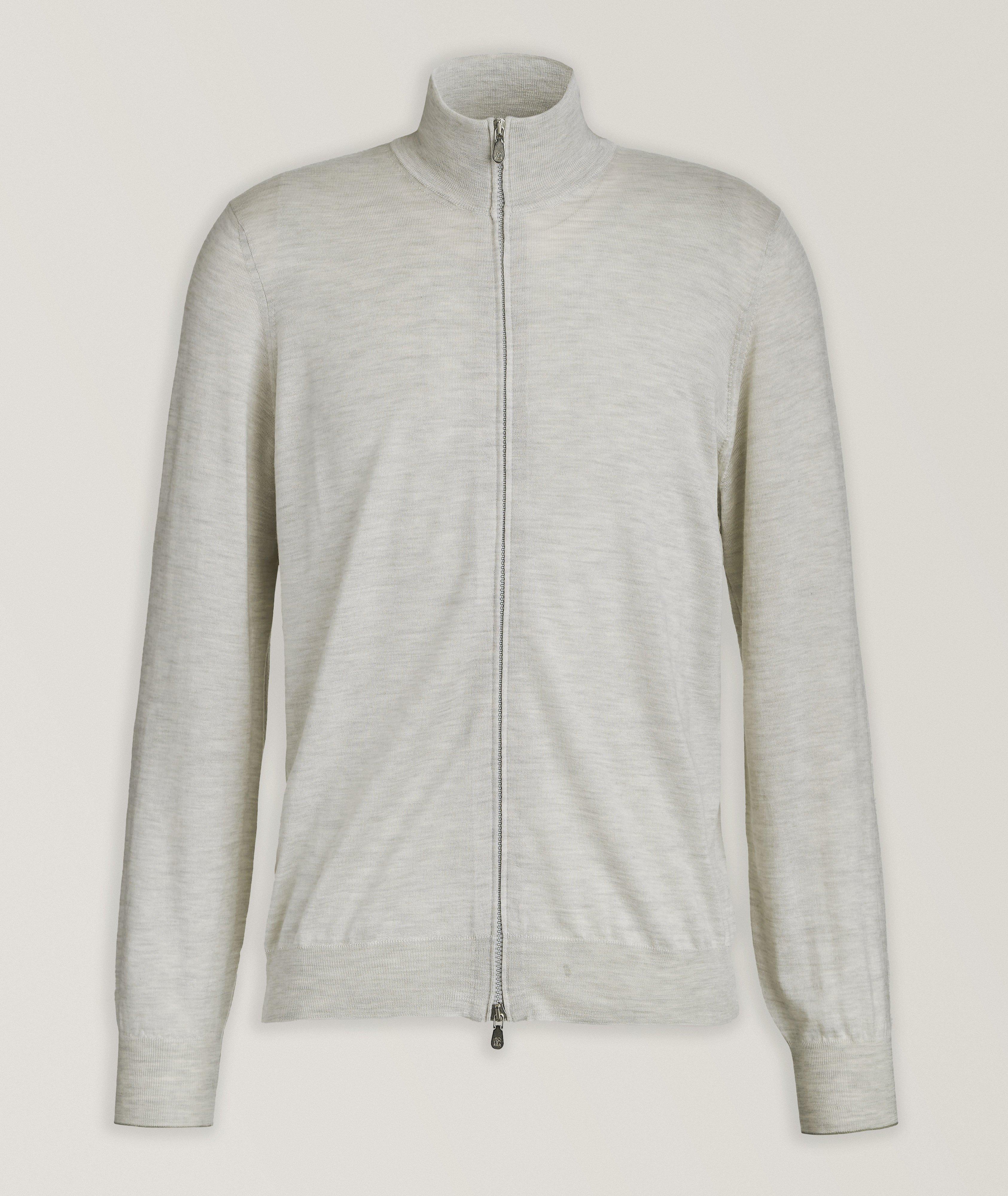 Wool-Cashmere Full-Zip Sweater  image 0