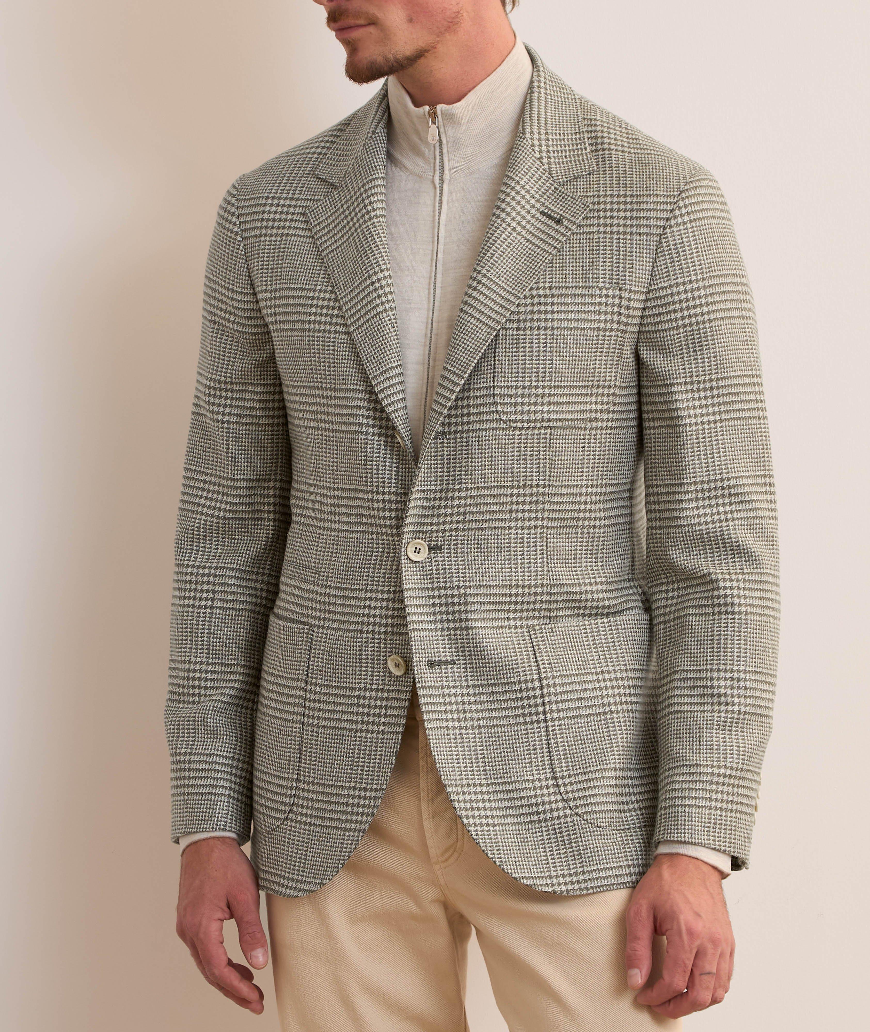 Prince Of Wales Wool-Blend Sport Jacket image 1