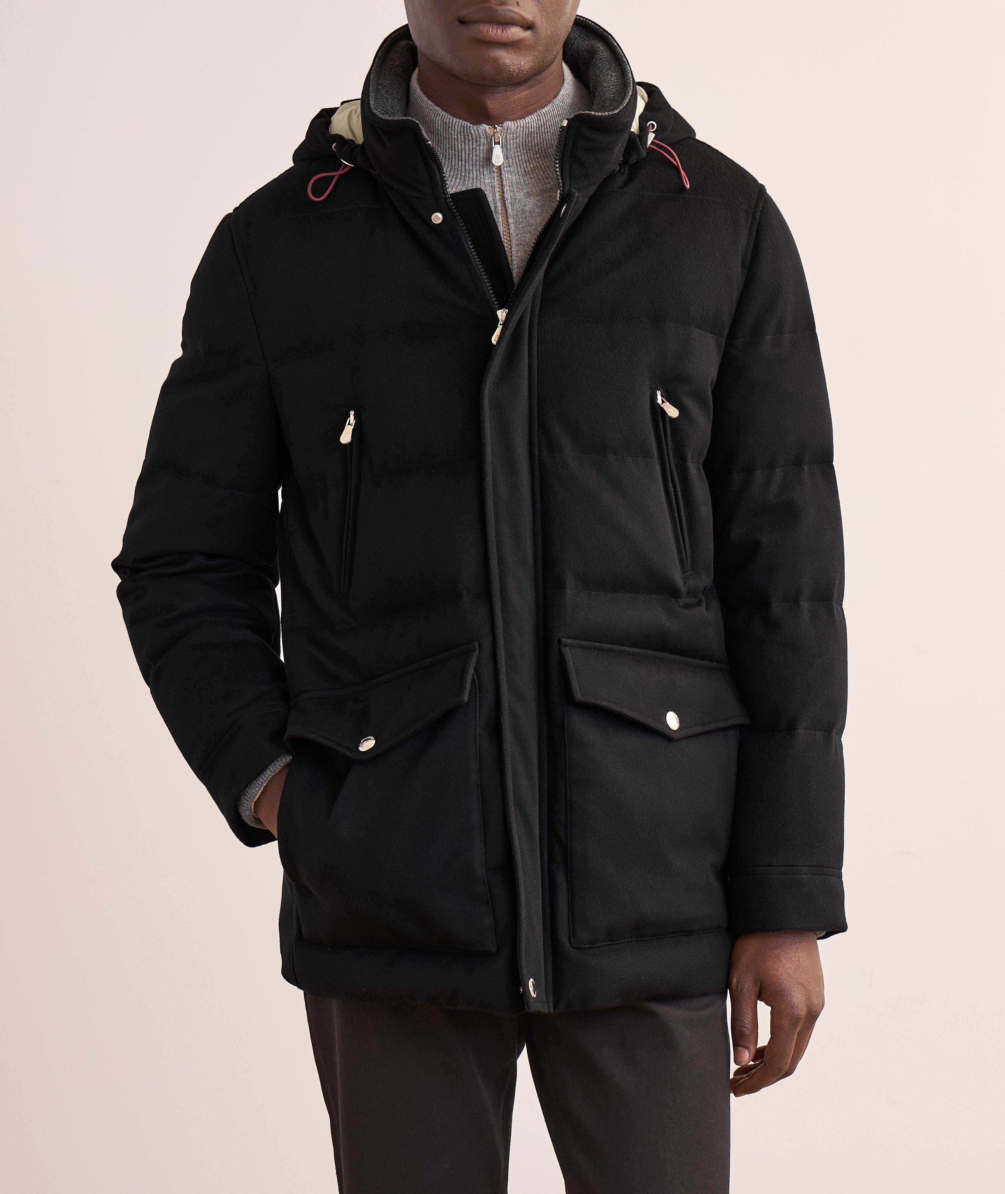 Beaver Padded Wool Jacket image 1