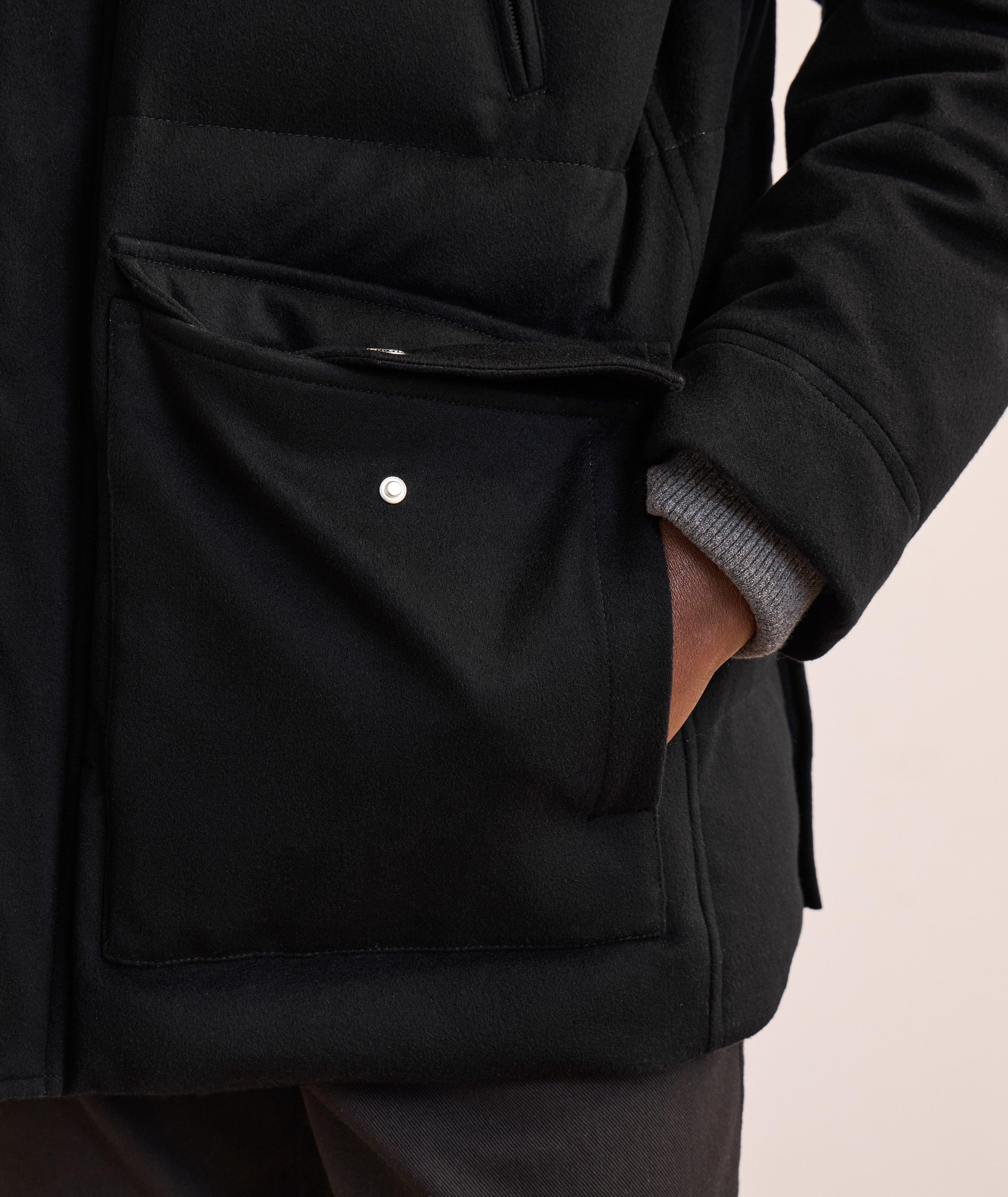 Blouson matelassé en laine image 4